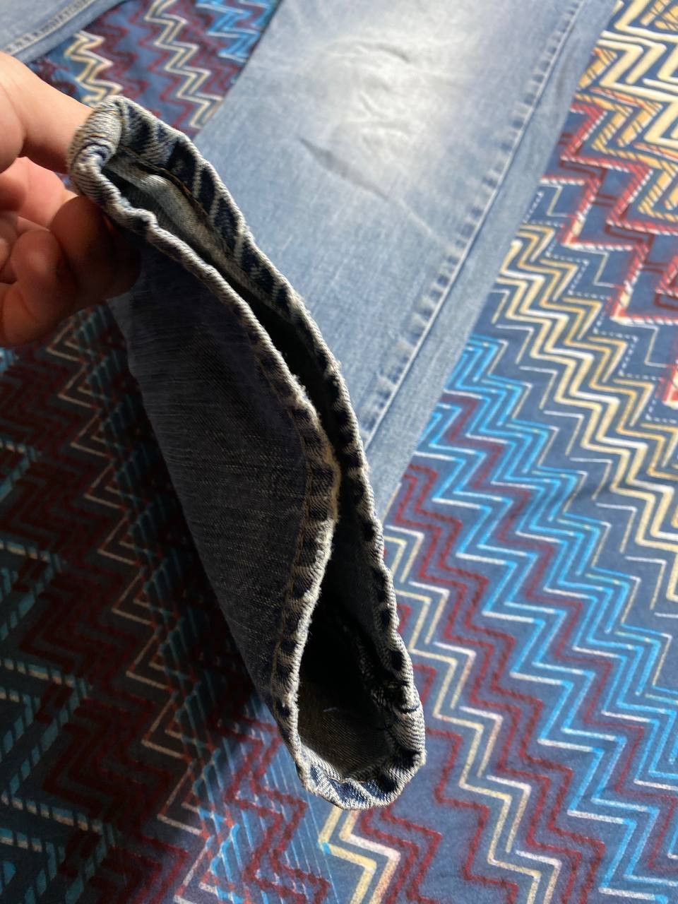 Levi's 1990S DISTRESSED LEVI'S 505 Size US 34 / EU 50 - 5 Thumbnail