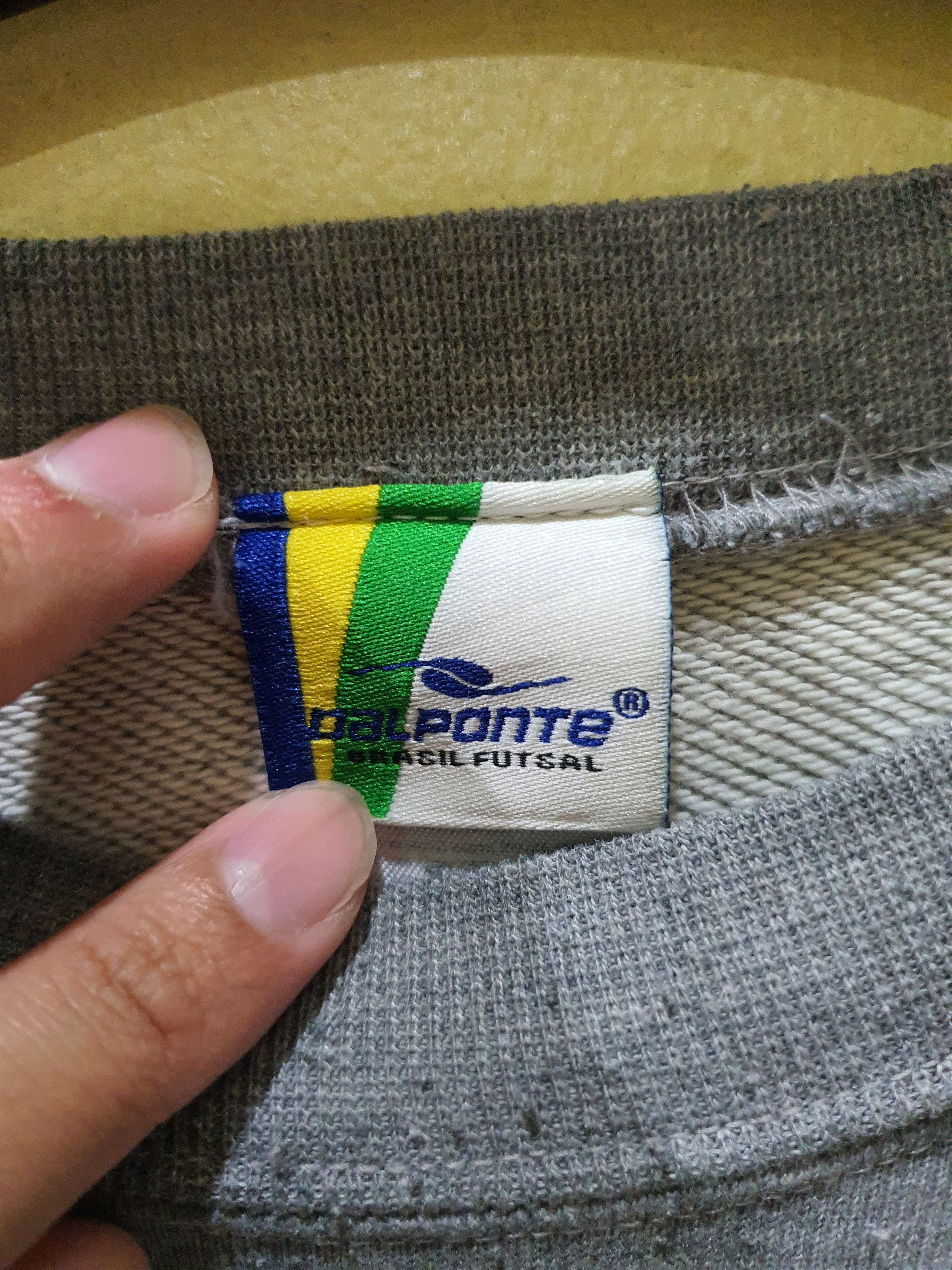 Legendary Goods vintage Dalponte "Brasil Futsal" crewneck sweatshirt Size US M / EU 48-50 / 2 - 4 Thumbnail