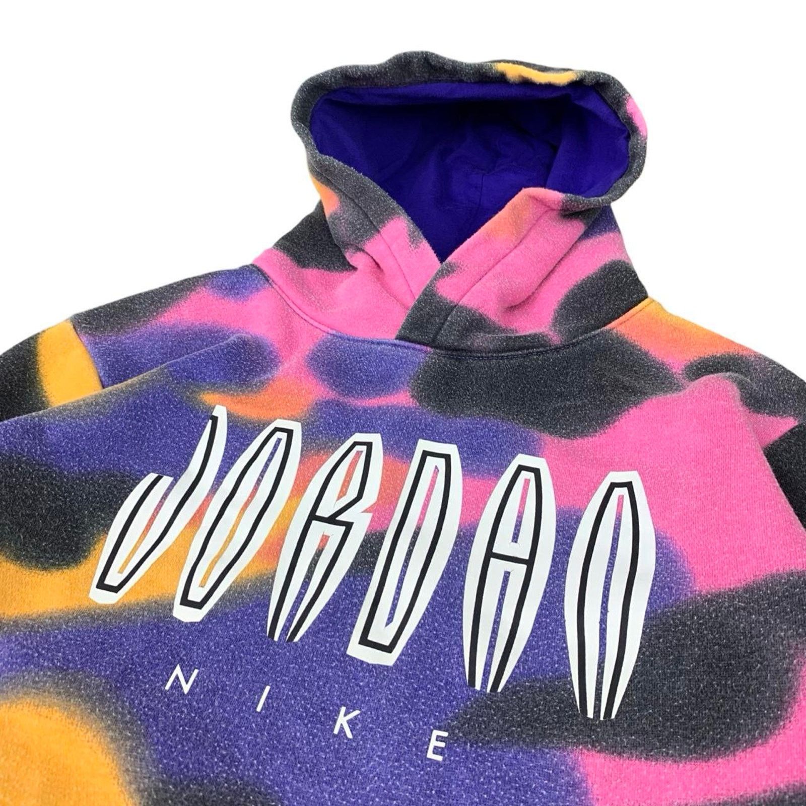 Jordan Brand × Nike Nike Jordan Tie Dye Cropped Hoodie Size XS / US 0-2 / IT 36-38 - 2 Thumbnail
