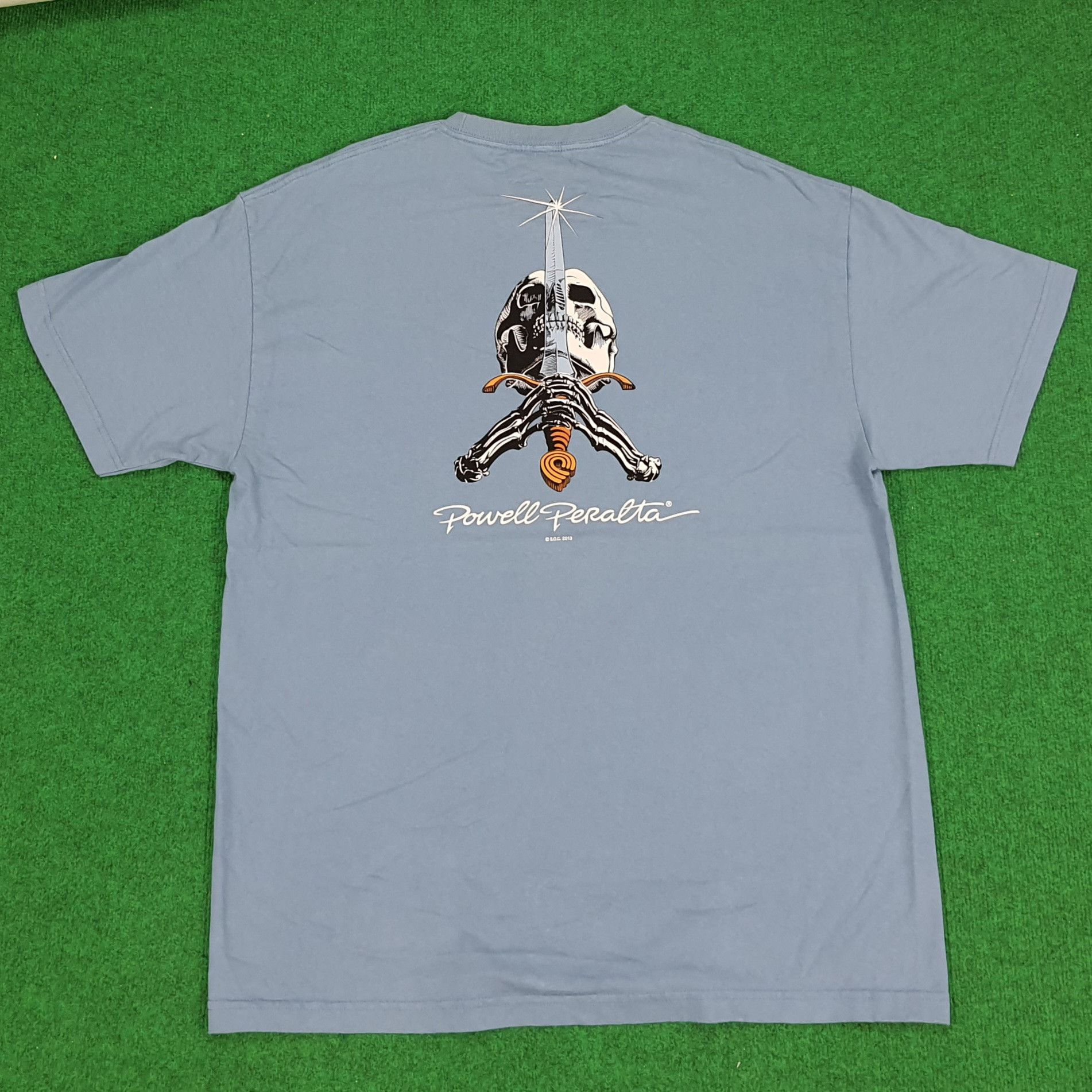 Powell Peralta × Vintage Vintage Powel Peralta Skateboards Tshirt Size US XL / EU 56 / 4 - 1 Thumbnail