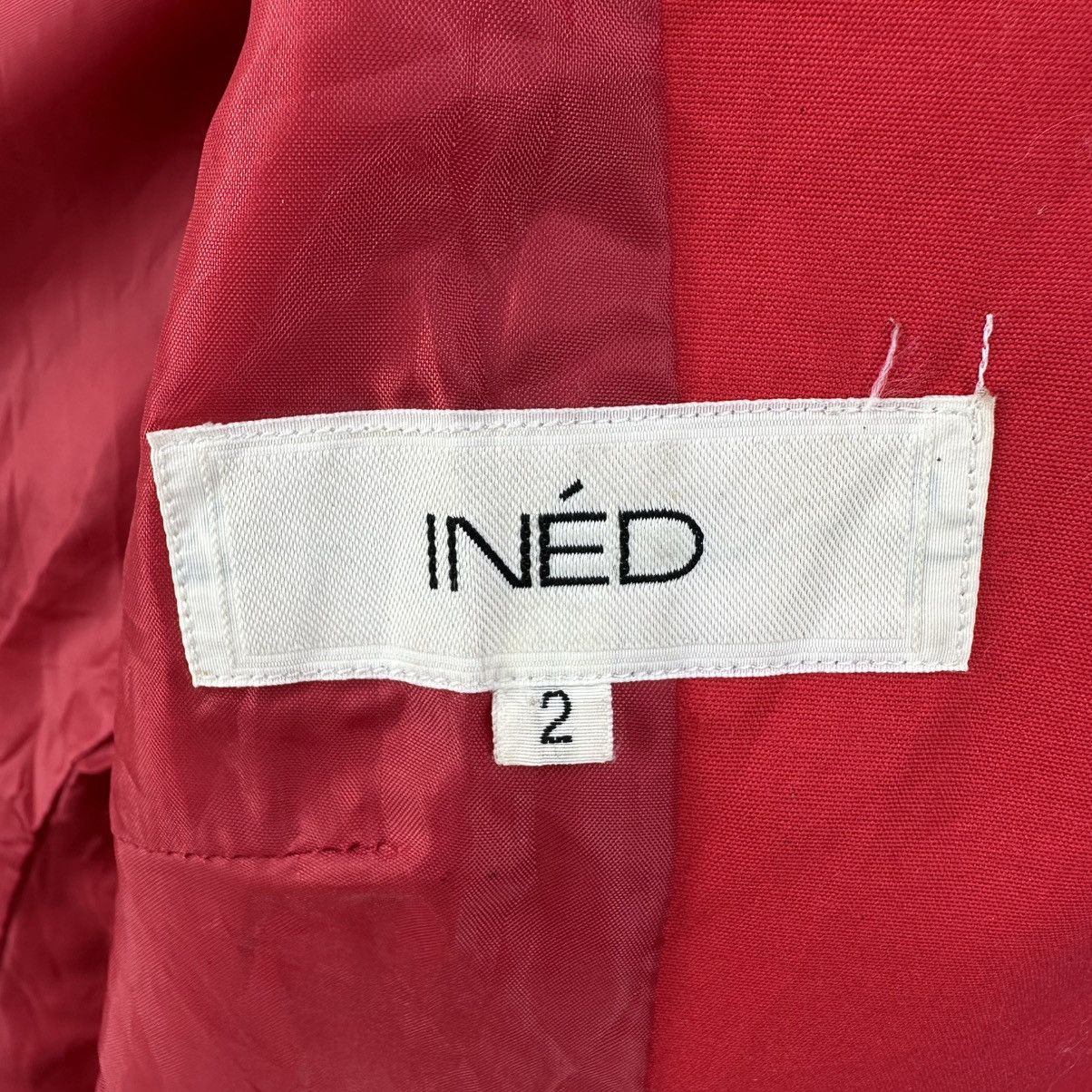 Yohji Yamamoto Vintage INÈD by Yohji Yamamoto Women Jacket Size XS / US 0-2 / IT 36-38 - 15 Thumbnail