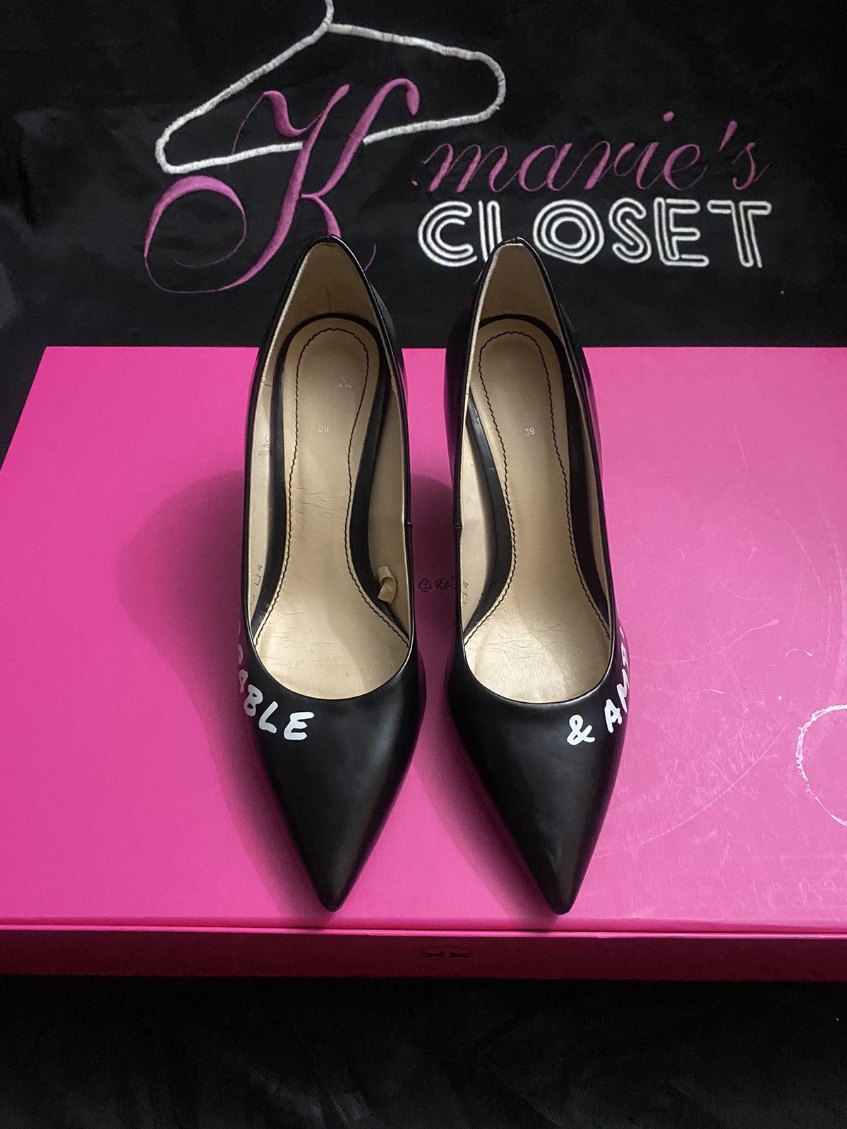 Zara Zara Very cute black pump Size US 8.5 / IT 38.5 - 2 Thumbnail