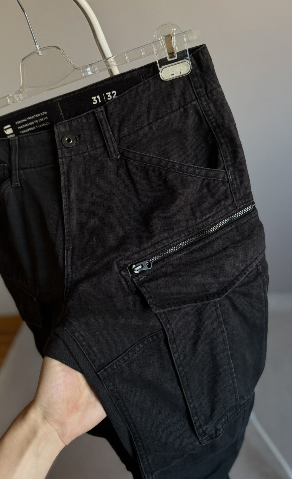 G-Star G Star Cargo Faded Pants Jeans Size US 31 - 9 Thumbnail
