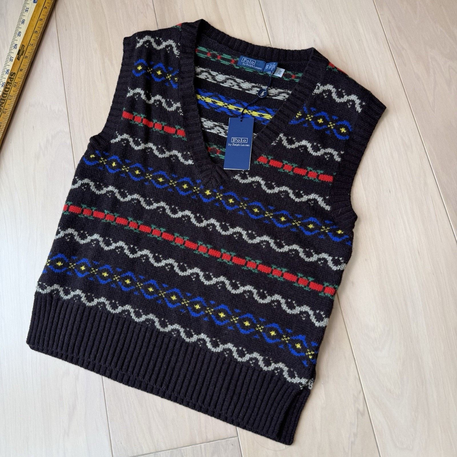 Polo Ralph Lauren Polo Ralph Lauren Fair Isle Sweater Vest Women's XS Size XS / US 0-2 / IT 36-38 - 9 Thumbnail