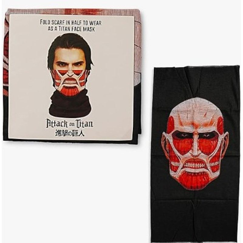 Other Attack On Titan Scarf / Face Mask - NEW / SEALED Size ONE SIZE - 2 Thumbnail
