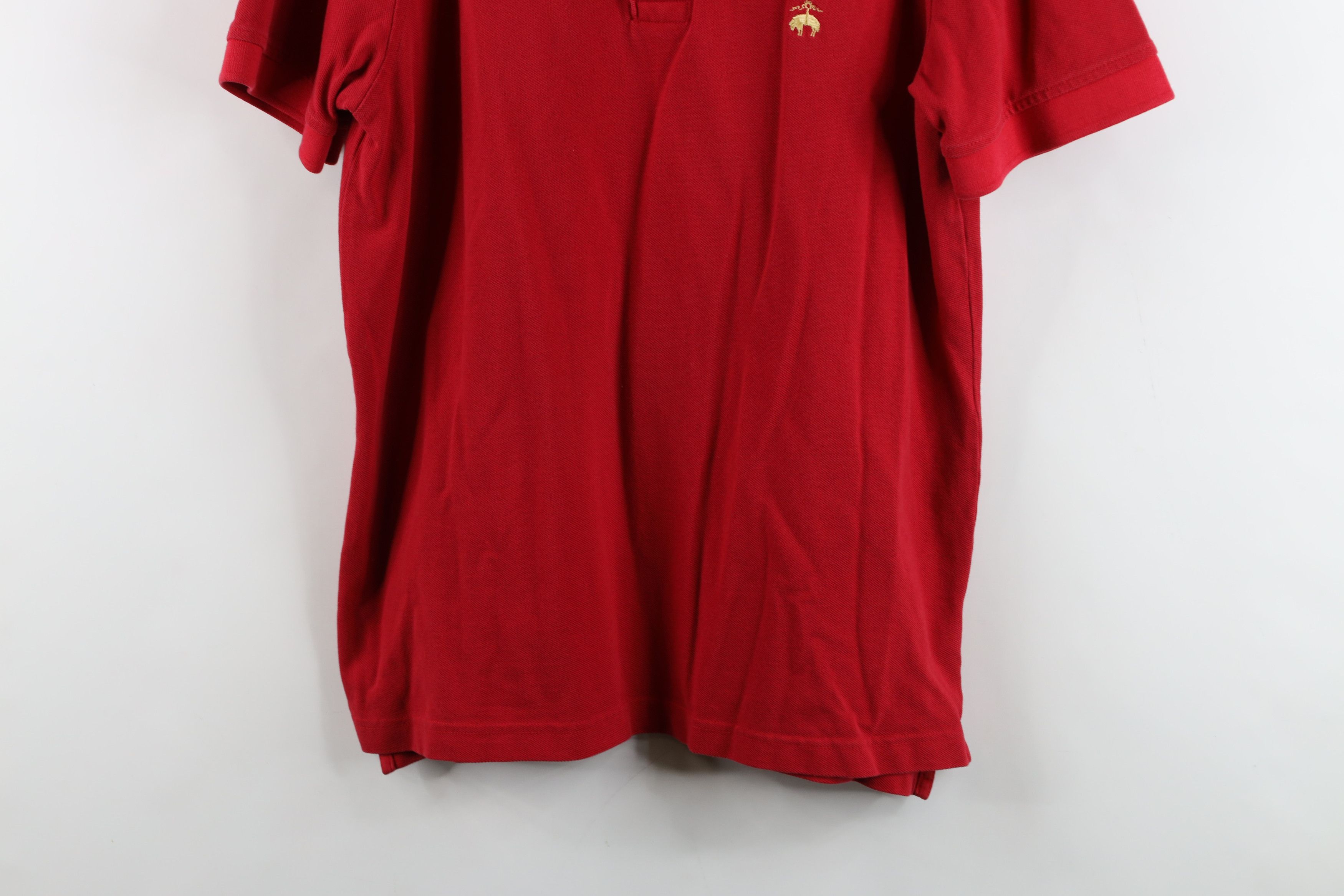Brooks Brothers Vintage Brooks Brothers Slim Fit Performance Polo Shirt Red Size US L / EU 52-54 / 3 - 3 Thumbnail