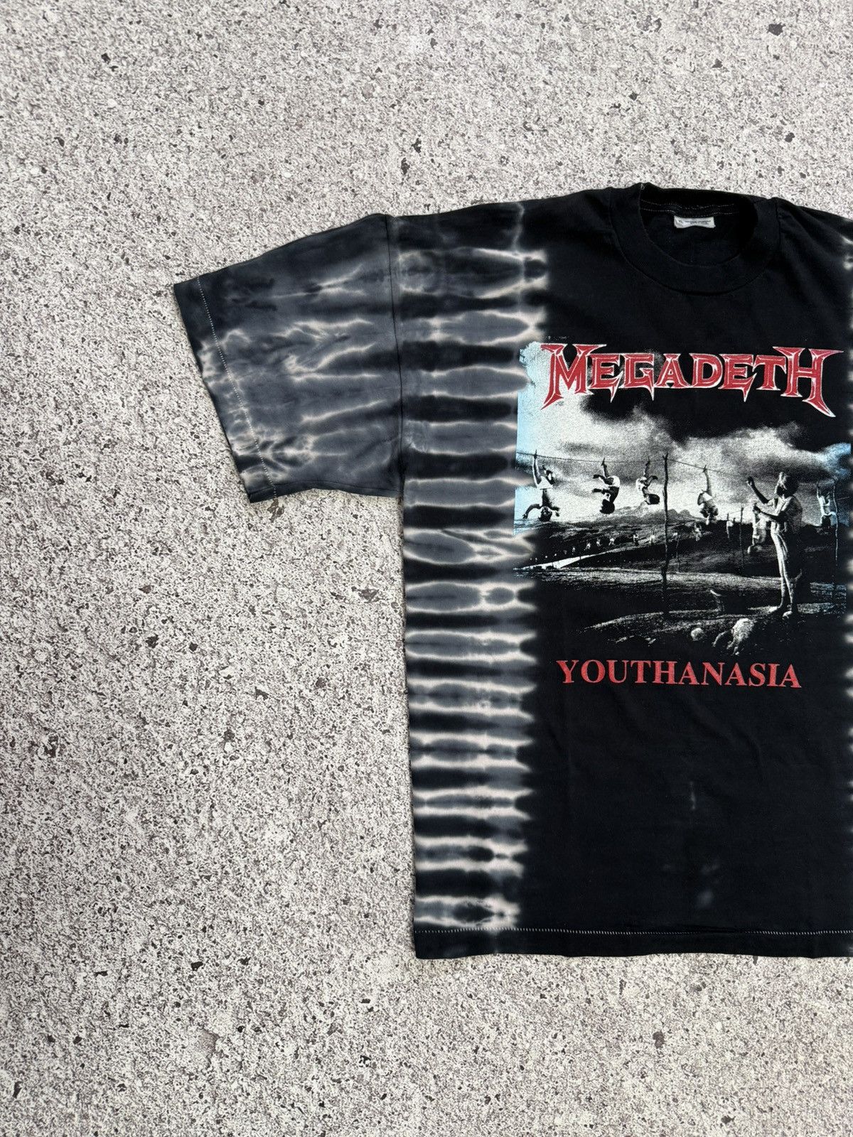 Band Tees × Vintage Vintage 1994 Megadeth Youthanasia Rock Band Retro T-Shirt Size US XL / EU 56 / 4 - 3 Thumbnail