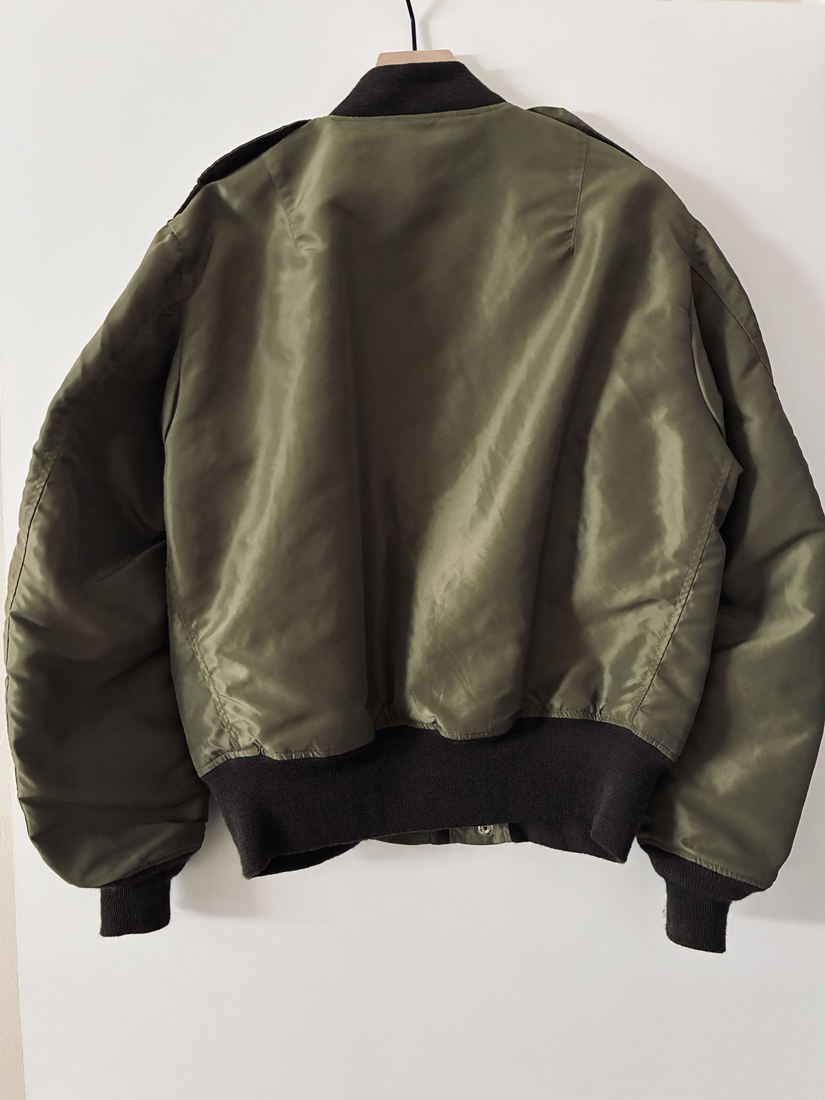 Buzz Rickson's Buzz Rickson - L2 Flight Nylon Bomber Jacket - Size.40 Size US XXS / EU 40 - 6 Thumbnail