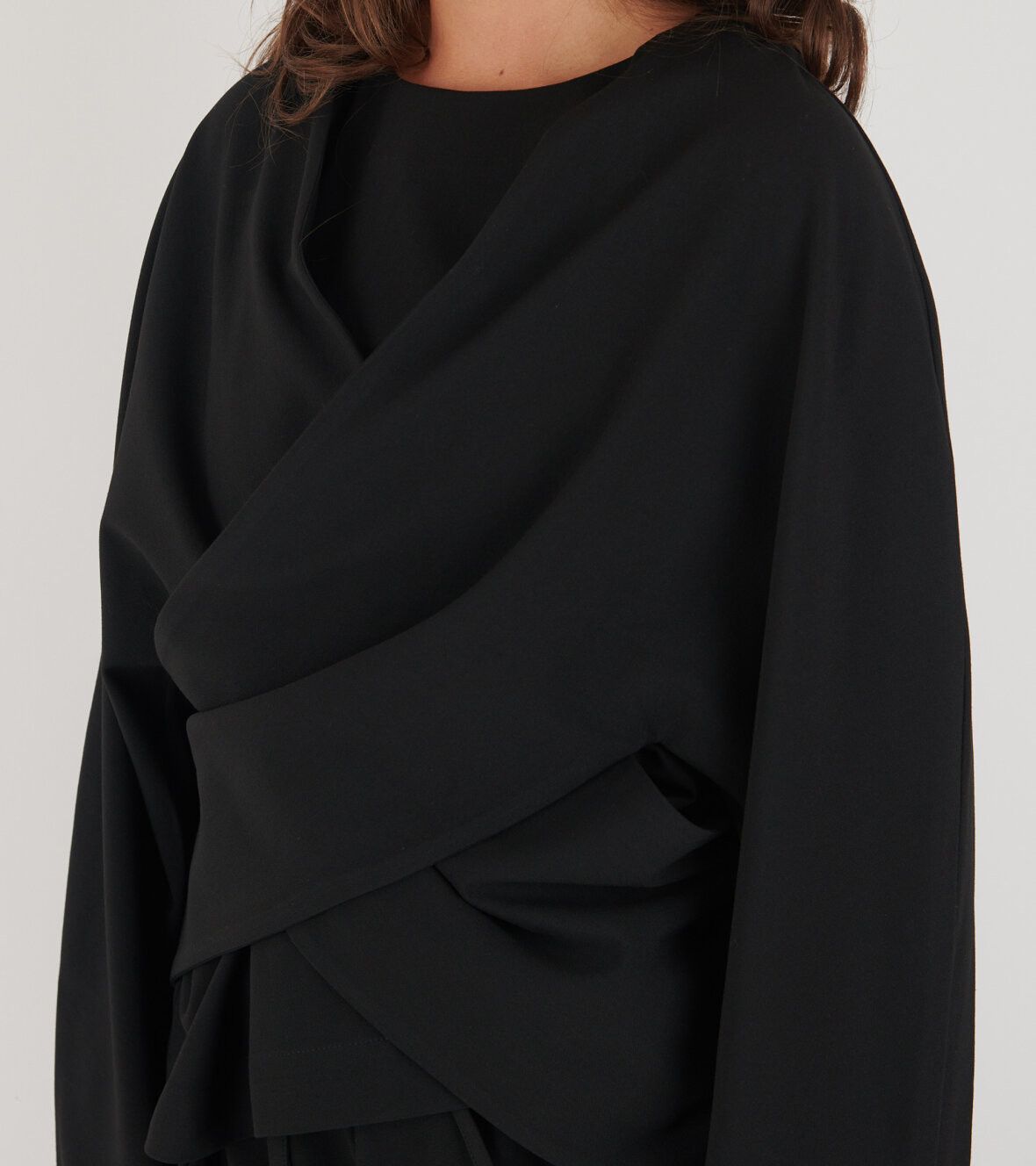 Henrik Vibskov Hazi Blouse Long Sleeve Top Black Size XS / US 0-2 / IT 36-38 - 8 Thumbnail