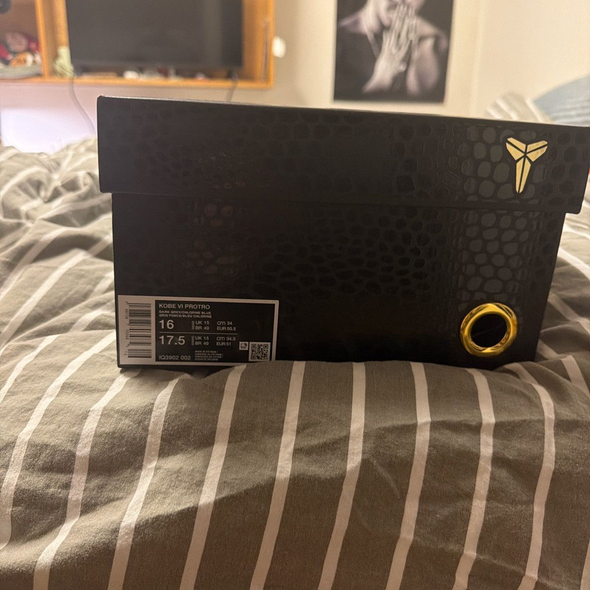 Nike Kobe 6 box size 16 ONLY BOX!!! Size ONE SIZE - 2 Thumbnail