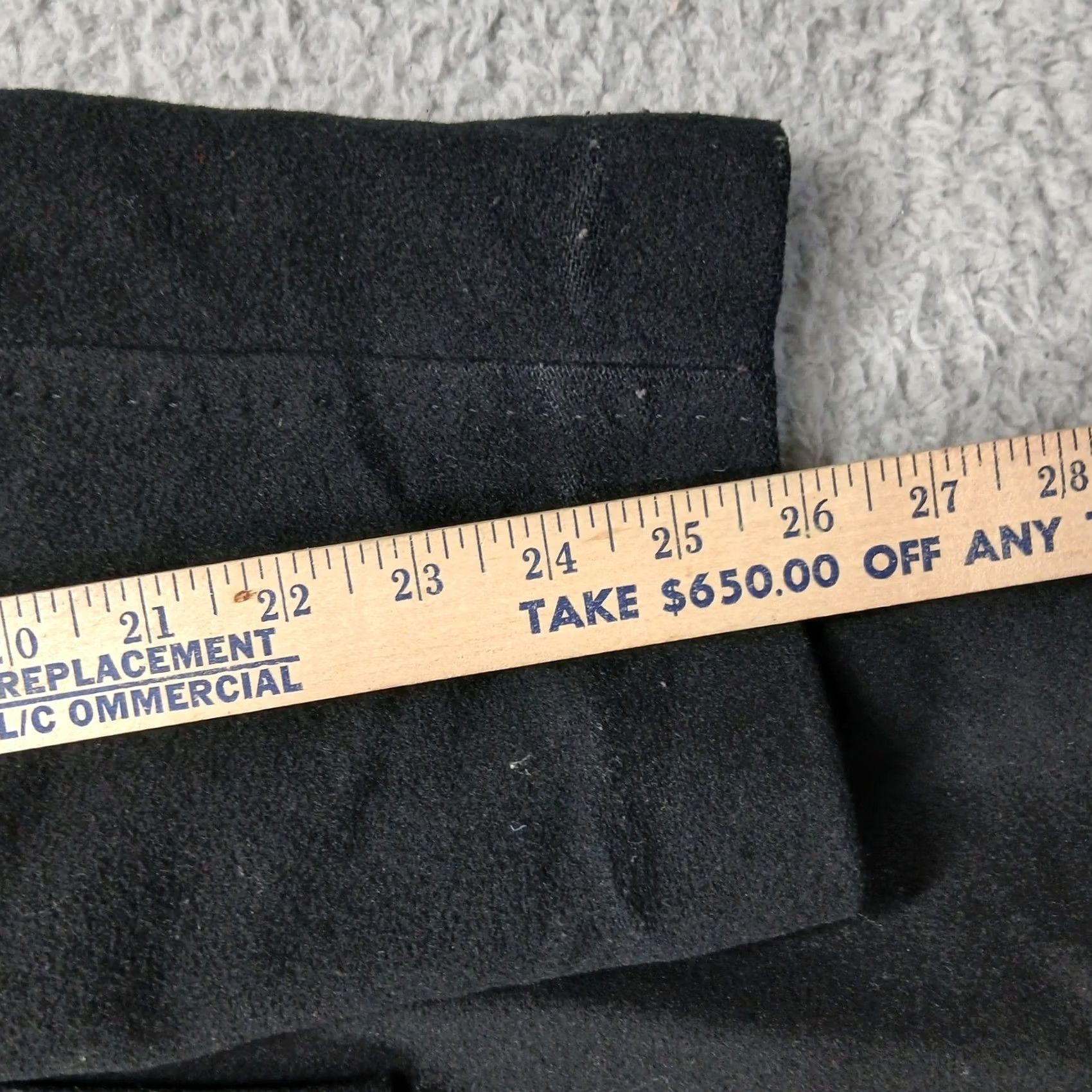 Calvin Klein Calvin Klein Overcoat Coat Wool Cashmere Black XL Men’s Button Front Pockets Lined Tweed Formal Business Workwear 90s 80s Vintage No Size US XL / EU 56 / 4 - 7 Thumbnail