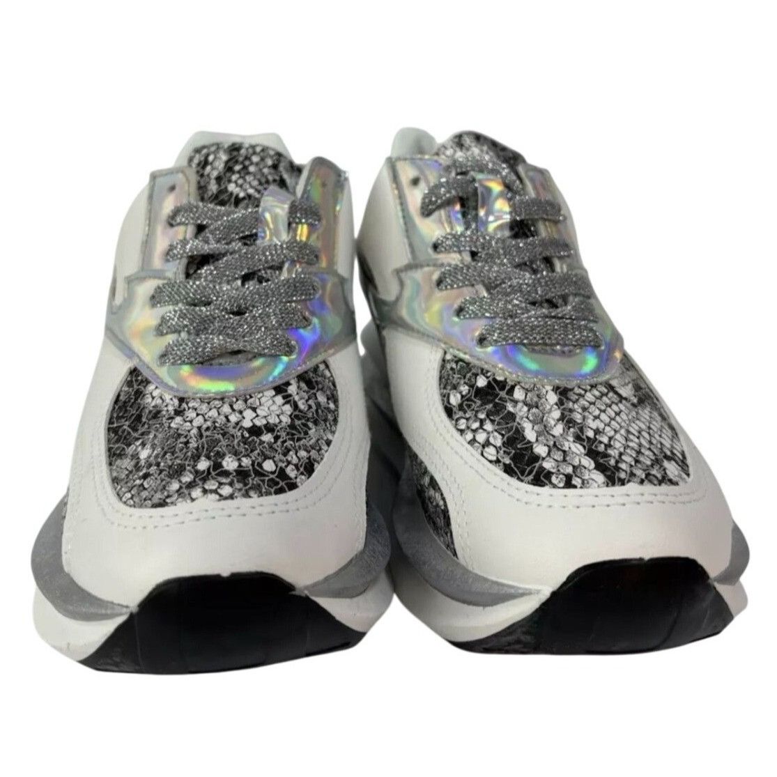 Other UNILADY / Franky-2 / Sneaker / Reflective & Snakeskin / Patt Size US 9 / IT 39 - 4 Thumbnail