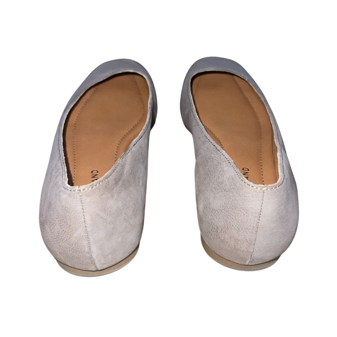 Lucky Brand Gray LK Dornet Flats Shoes 8.5 Casual Office Preppy NWB Size US 8.5 / IT 38.5 - 3 Thumbnail