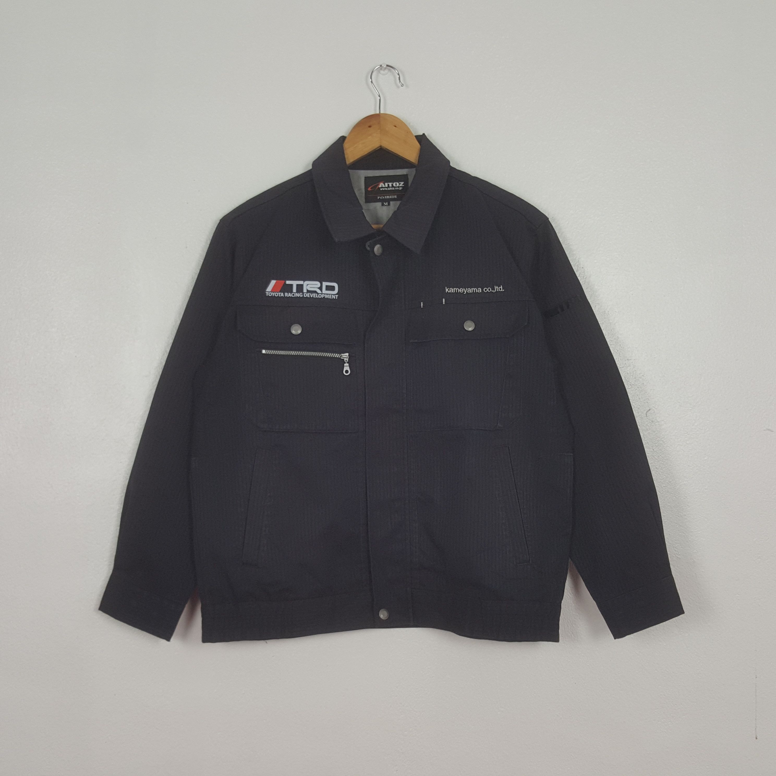 Japanese Brand Vintage TRD Toyota Racing Japanese Custom Jacket C313N29 Size US L / EU 52-54 / 3 - 3 Thumbnail