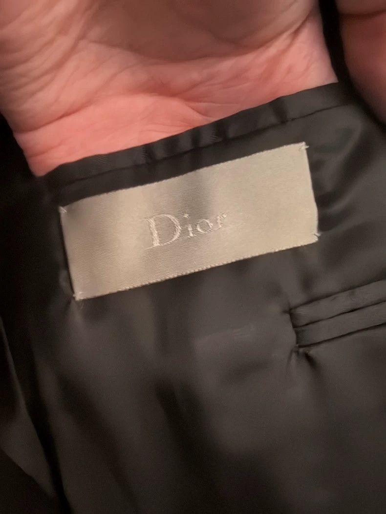 Dior Dior Homme Black Striped Smoking Jacket-2506 Size US M / EU 48-50 / 2 - 3 Thumbnail
