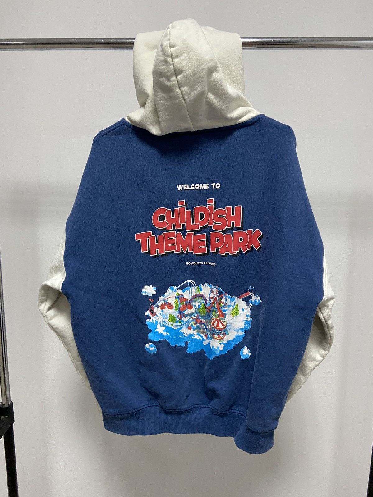 Japanese Brand × Vintage Childish Hoodie Big Logo Vintage Print Skateboarding Y2k Sk8 Size US S / EU 44-46 / 1 - 1 Thumbnail