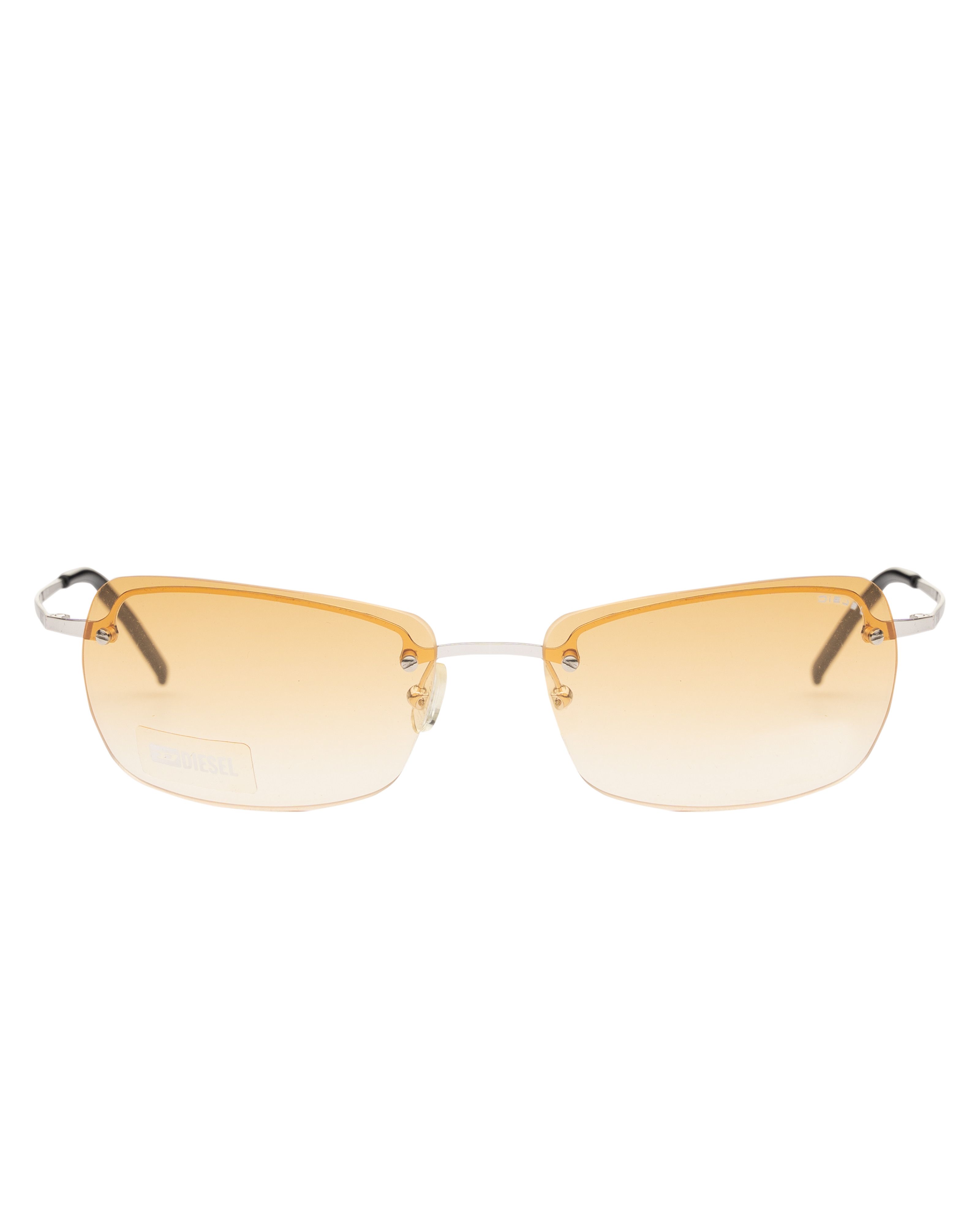 Diesel Diesel '90s Orange Rimless Sunglasses Size ONE SIZE - 1 Thumbnail