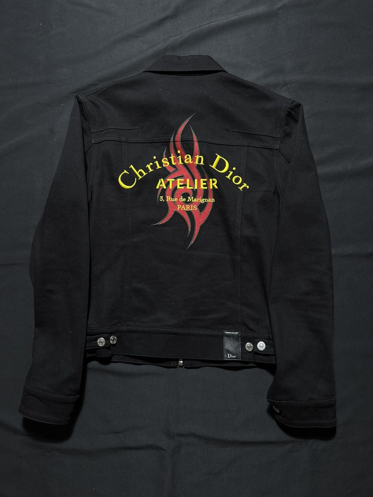 Dior Dior Atelier Denim Jacket Black - Size S Size US S / EU 44-46 / 1 - 3 Thumbnail