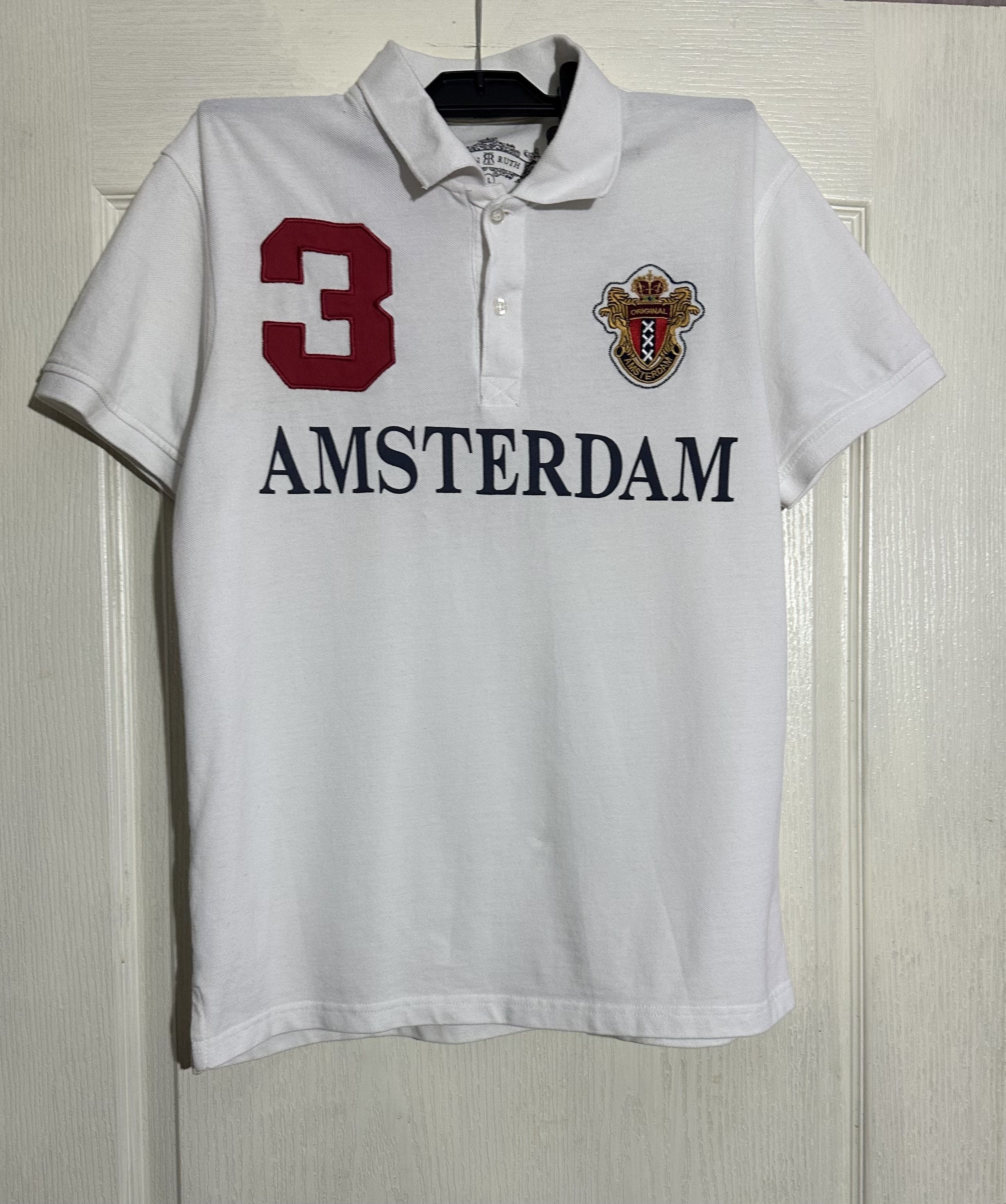 Robin Ruth Robin Ruth Amsterdam White Polo Size US L / EU 52-54 / 3 - 1 Thumbnail