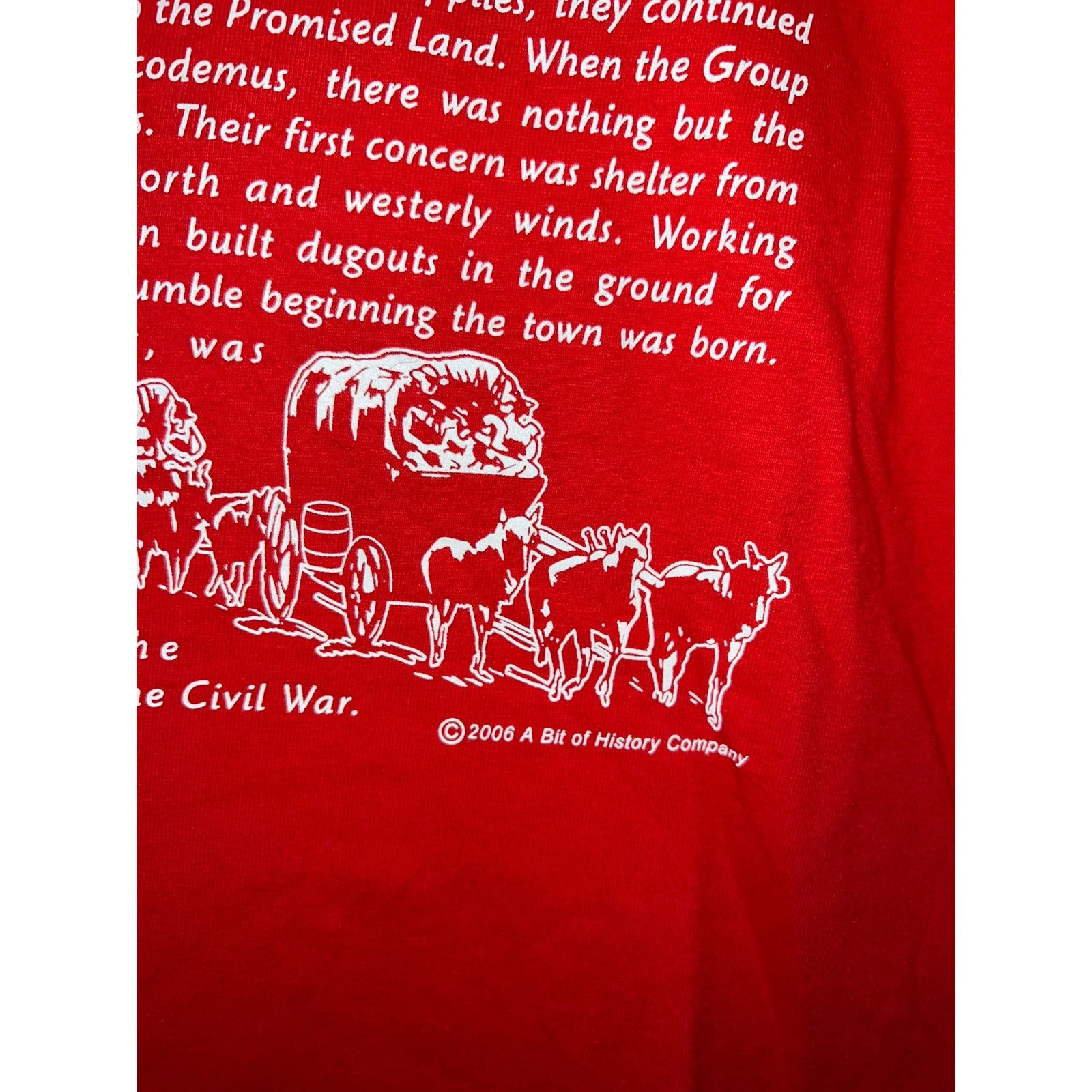 Gildan Vintage Nicodemus Kansas Shirt Search Promised Land Tee VTG Size US XL / EU 56 / 4 - 5 Thumbnail
