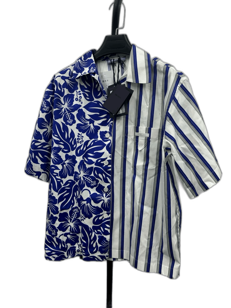 Prada Prada Vacation Shirt with Cuban Collar-2506 Size US L / EU 52-54 / 3 - 1 Thumbnail