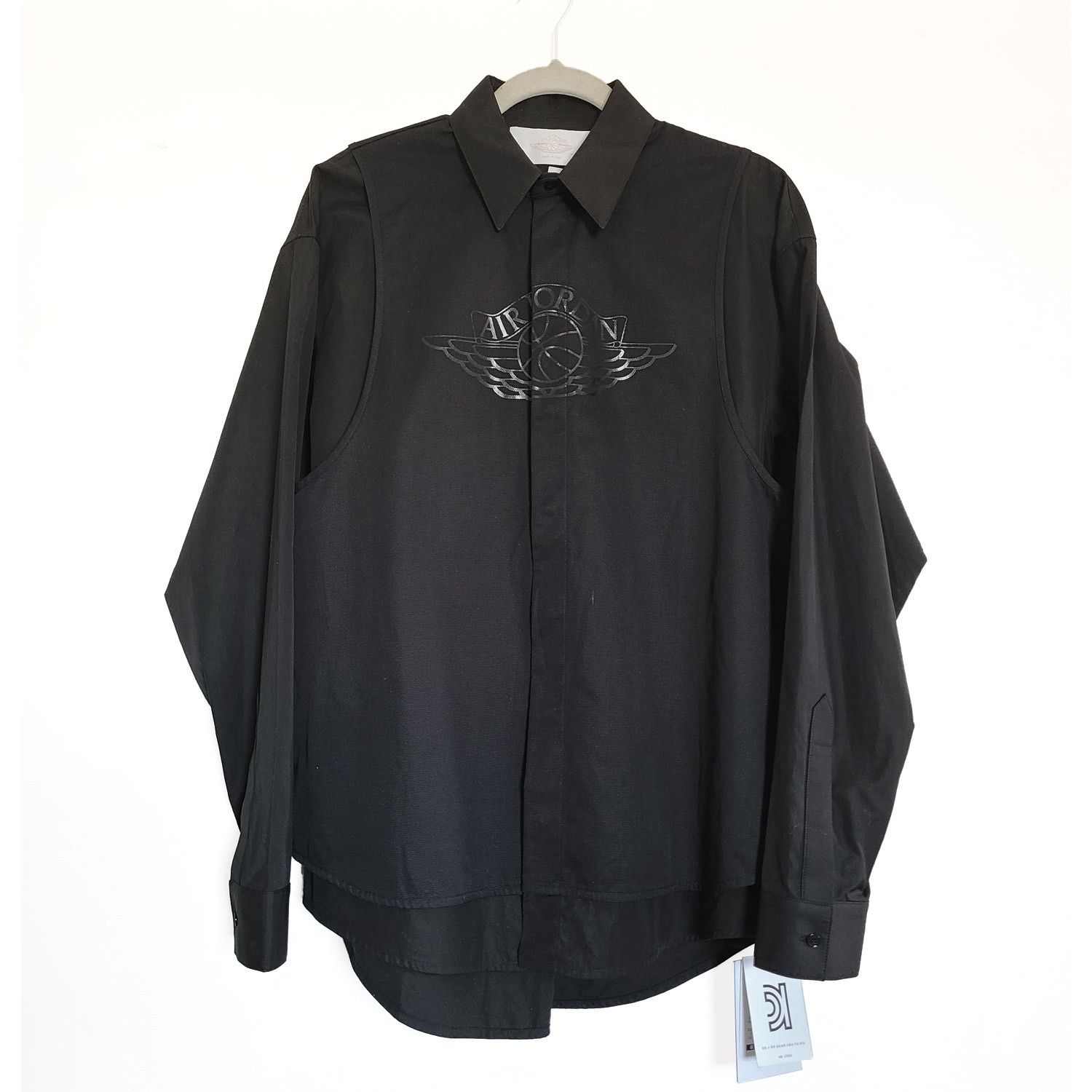 Jordan Brand × Nike Jordan Nike Air Long Sleeve Snap Button Shirt Jacket $590 Size US M / EU 48-50 / 2 - 2 Thumbnail