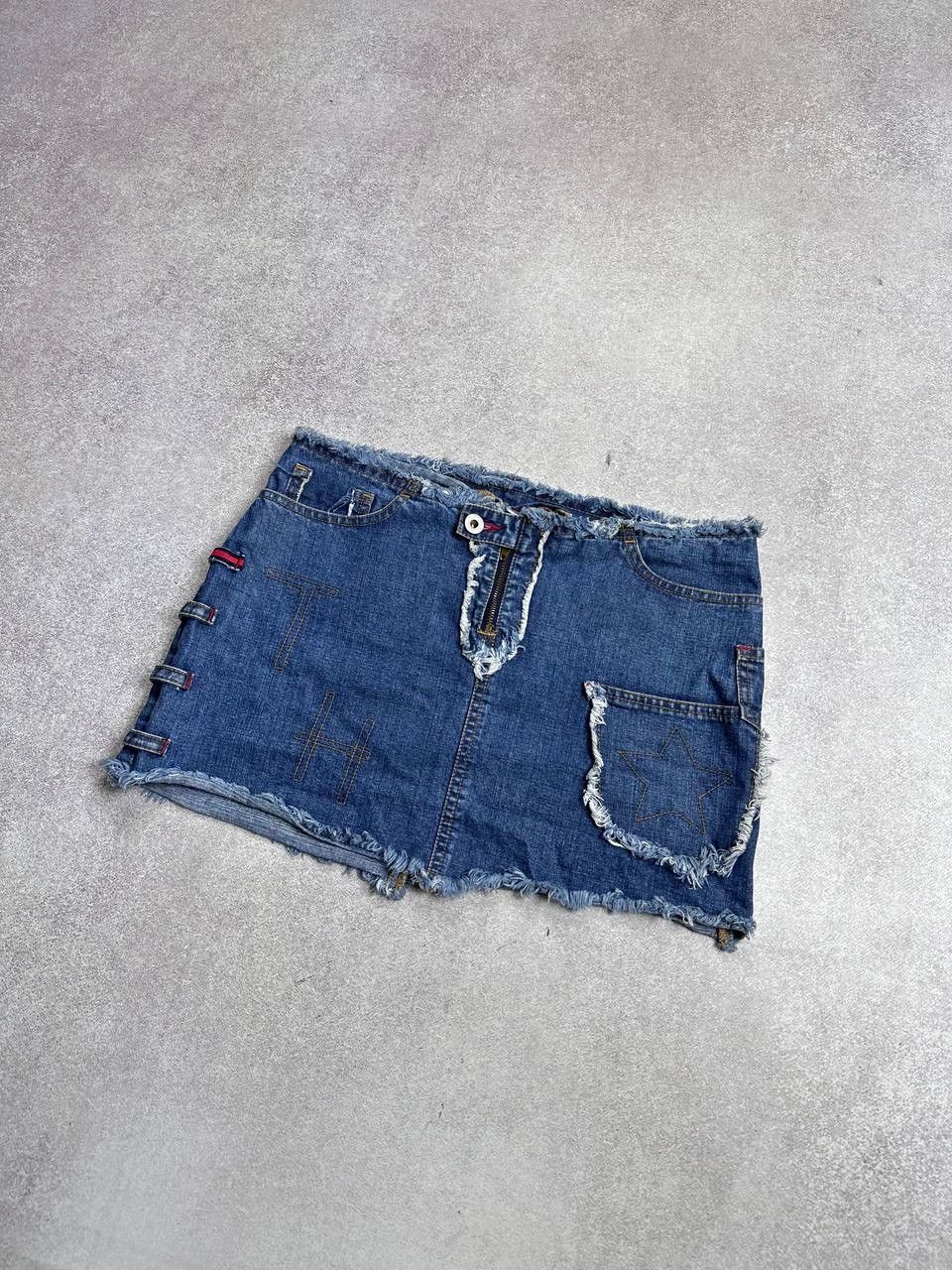 Tommy Hilfiger Vintage Tommy Hilfiger Deconstruct Avantgarde Shirt 28 Size 29" - 3 Thumbnail