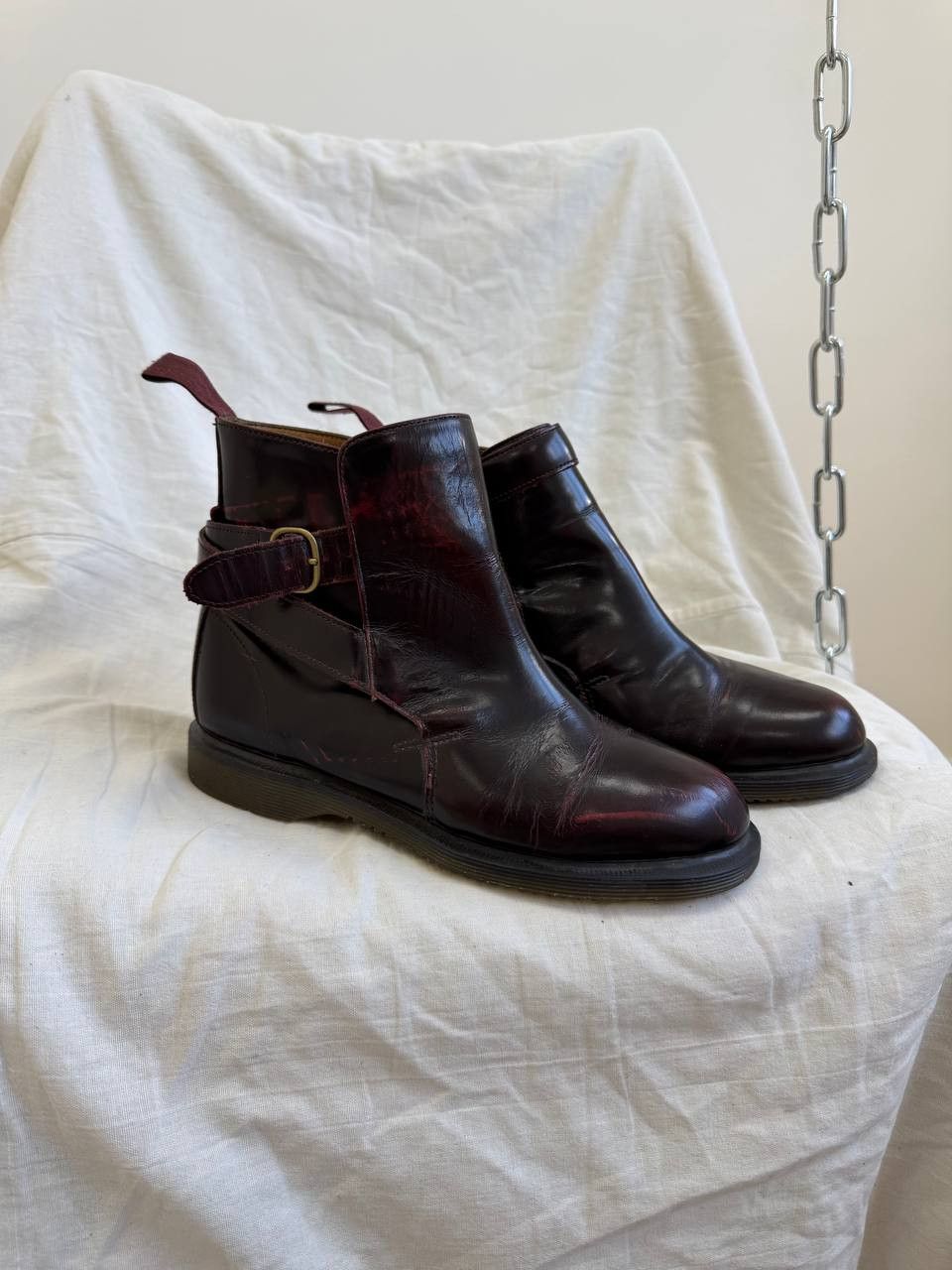 Dr. Martens D.r. Martens Women Leather Luxury Chelsea Ankle Y2K Size US 6 / IT 36 - 3 Thumbnail