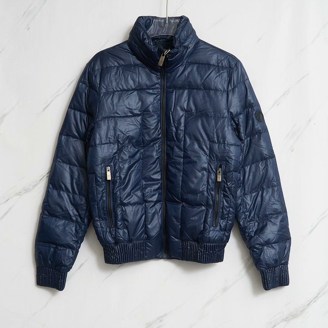 Versace Versace Men's Logo Stand Collar Puffer Size US S / EU 44-46 / 1 - 1 Thumbnail