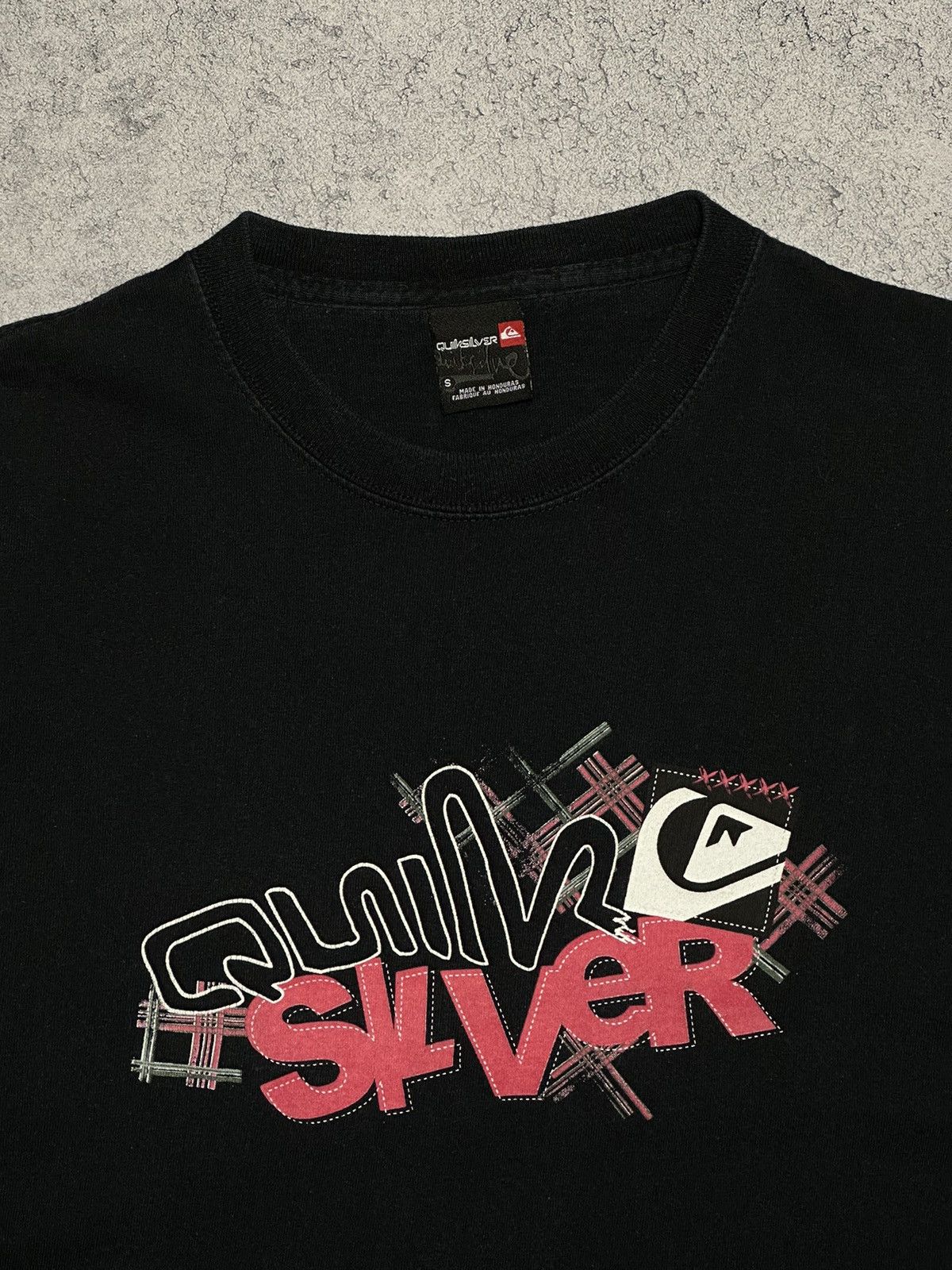 Quiksilver × Vintage Vintage Quiksilver Big Logo Surf T-shirt Size US S / EU 44-46 / 1 - 3 Thumbnail