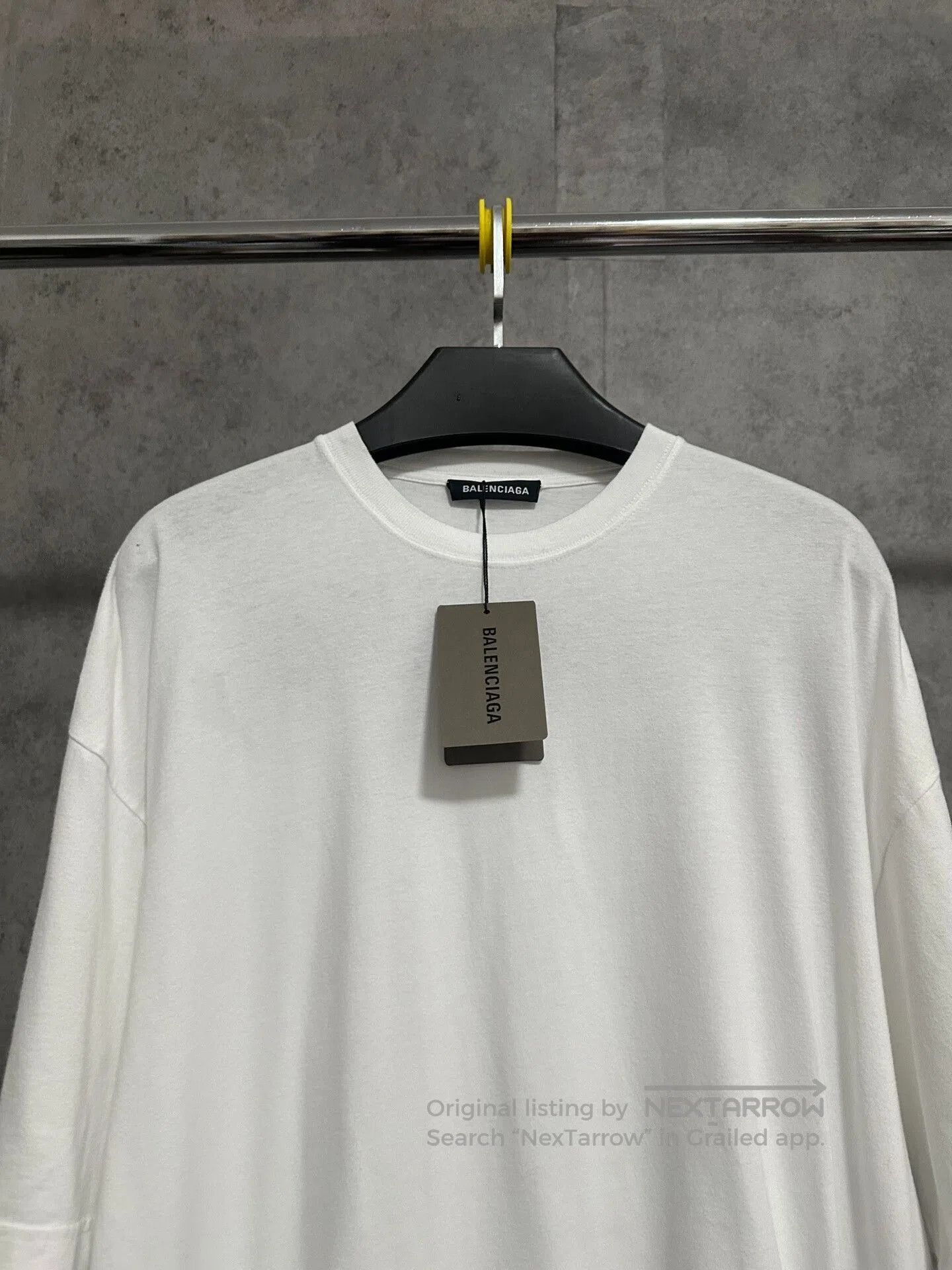 Balenciaga balenciaga short sleeve t-shirt with logo. Size US S / EU 44-46 / 1 - 5 Thumbnail
