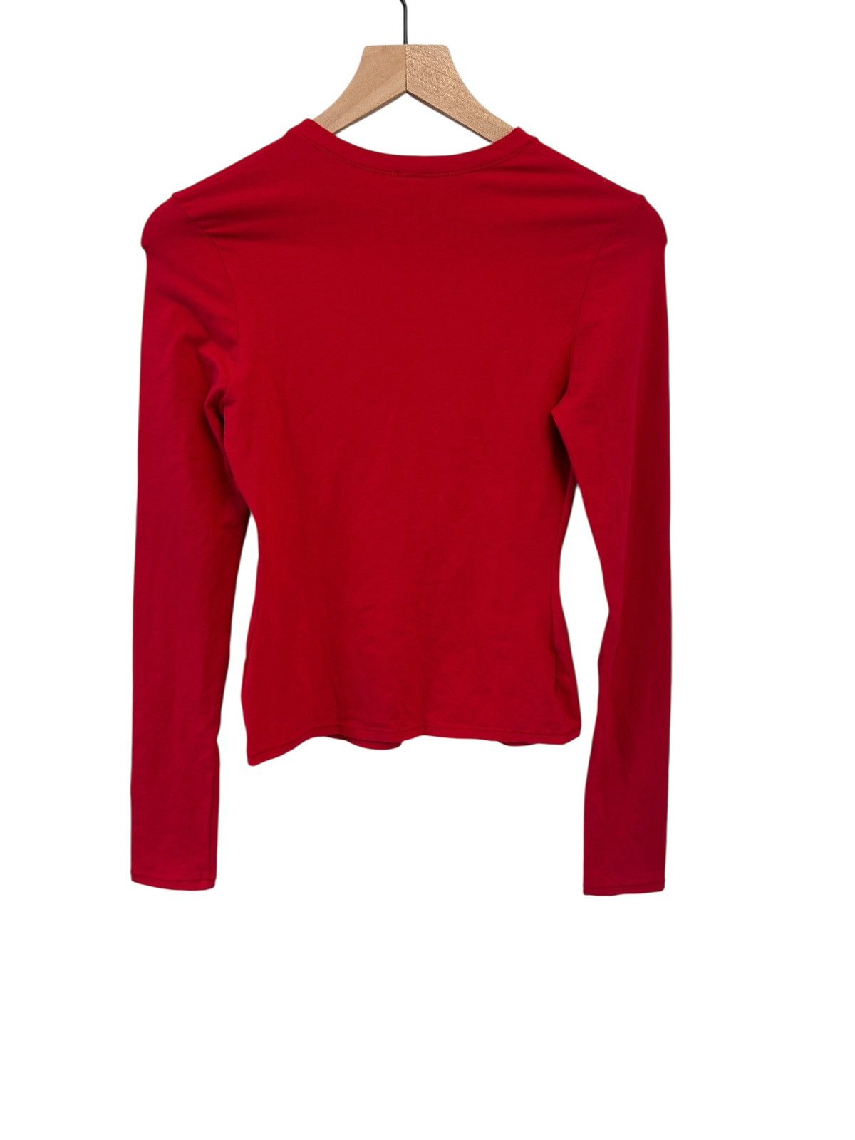 SKIMS Skims Cotton Jersey T- Shirt Cranberry M Brand New Size M / US 6-8 / IT 42-44 - 2 Thumbnail