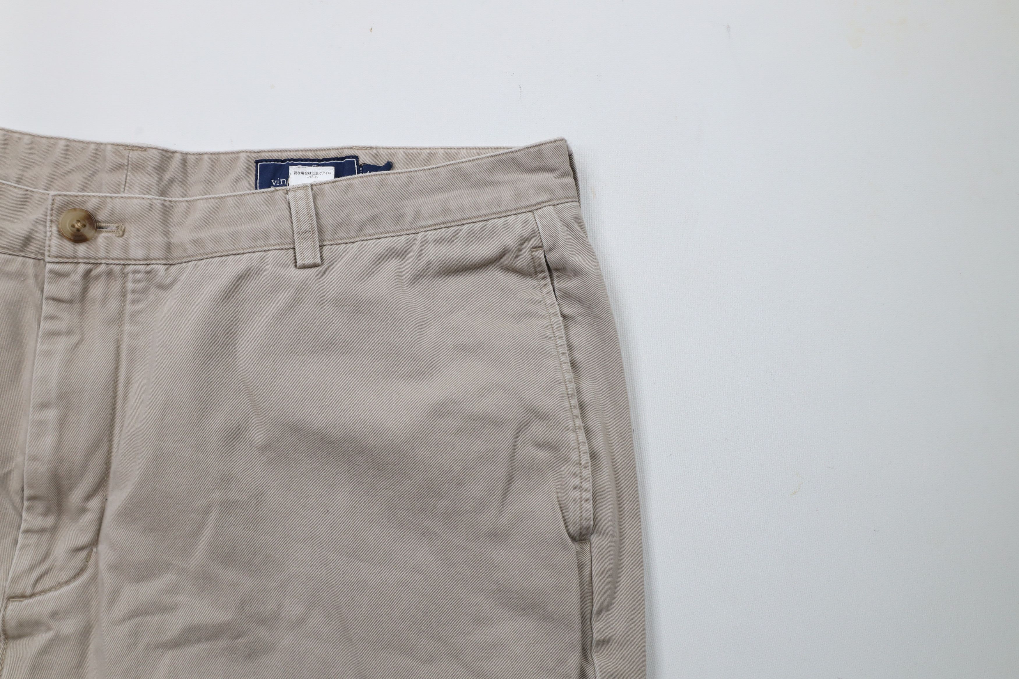 Vineyard Vines × Vintage Vineyard Vines Wide Leg Chino Pants Trousers Beige Cotton Size US 40 / EU 56 - 6 Thumbnail