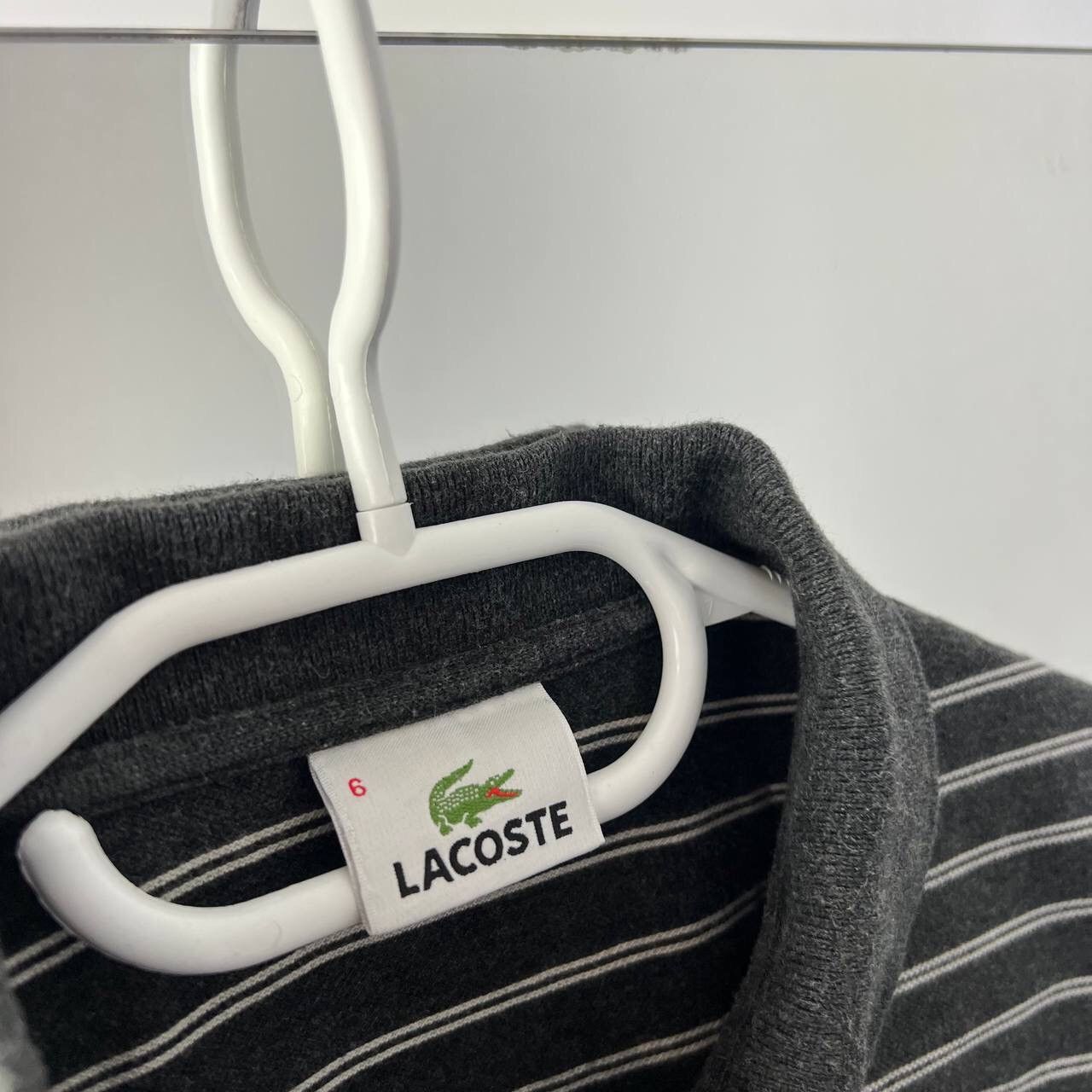 Lacoste Lacoste Striped Polo Vintage Luxury Y2k Style Size US XL / EU 56 / 4 - 4 Thumbnail