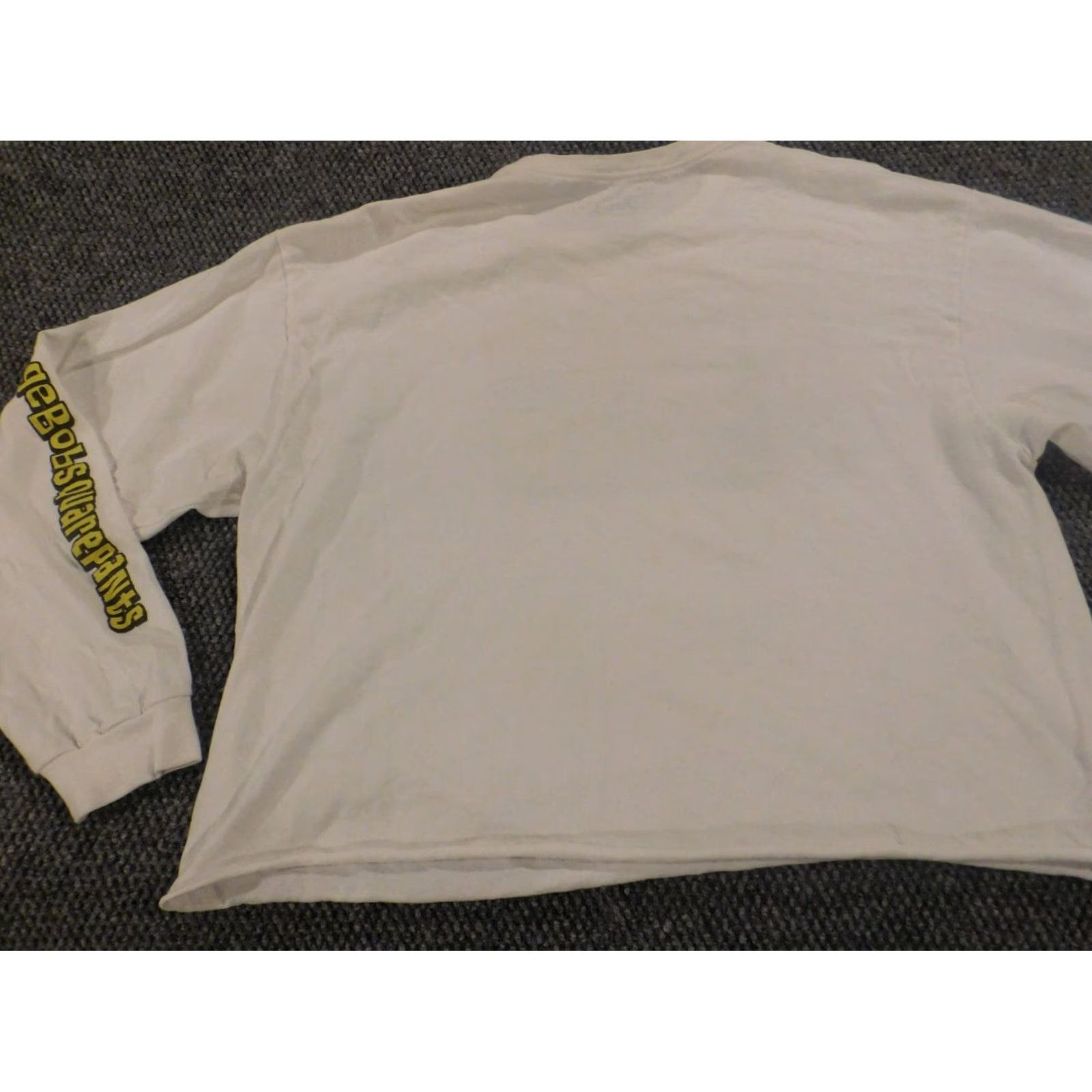 Vintage Spongebob Squarepants Shirt Womens XL White Long Sleeve Cartoon Shirt Size XL / US 12-14 / IT 48-50 - 5 Thumbnail