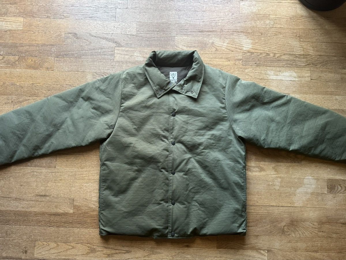 South2 West8 Olivr Down Ripstop Jacket Size US S / EU 44-46 / 1 - 2 Thumbnail