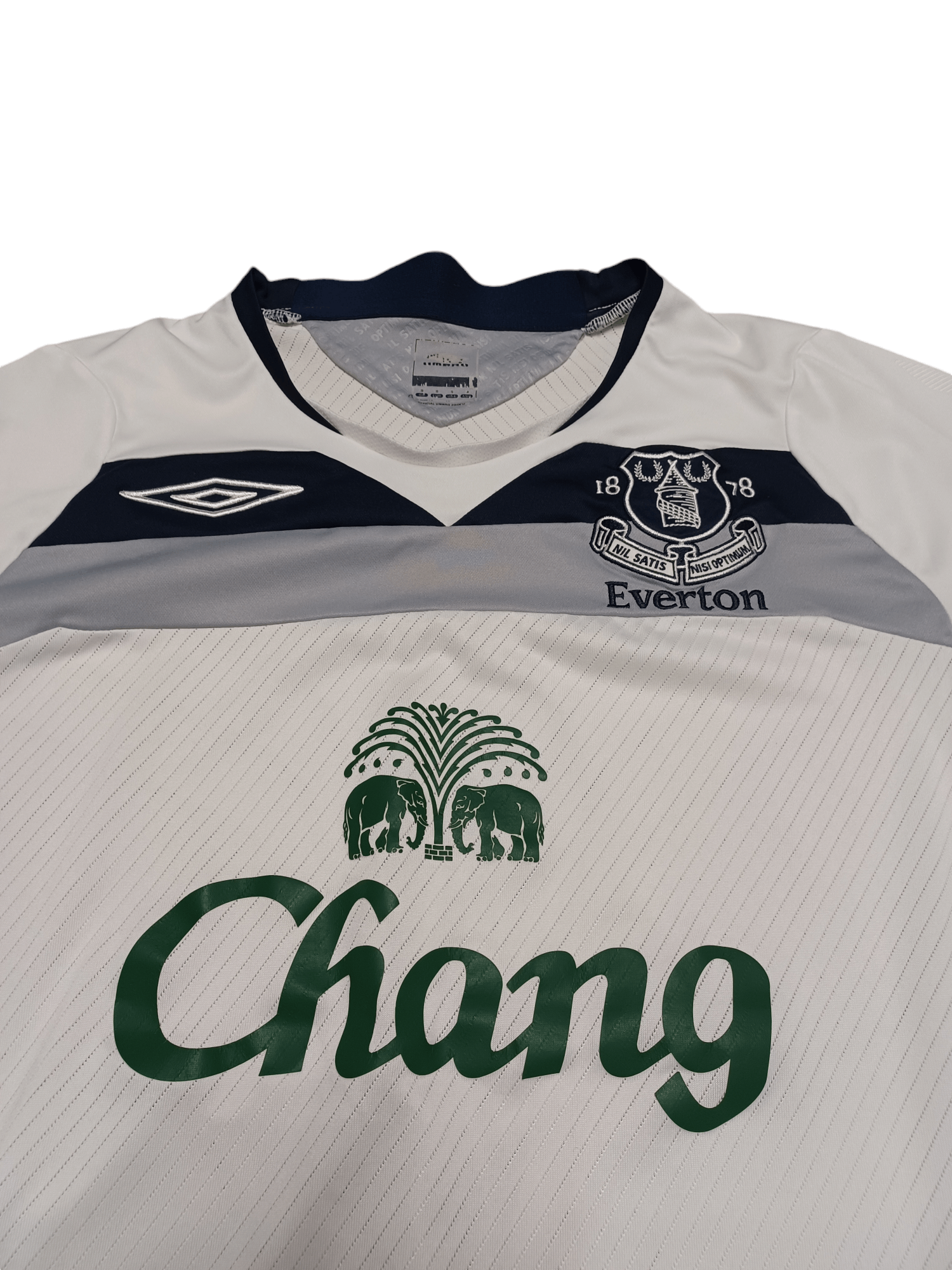 Umbro EVERTON CHANG UMBRO 2008-2009 SOCCER JERSEY FOOTBALL Size US S / EU 44-46 / 1 - 2 Thumbnail