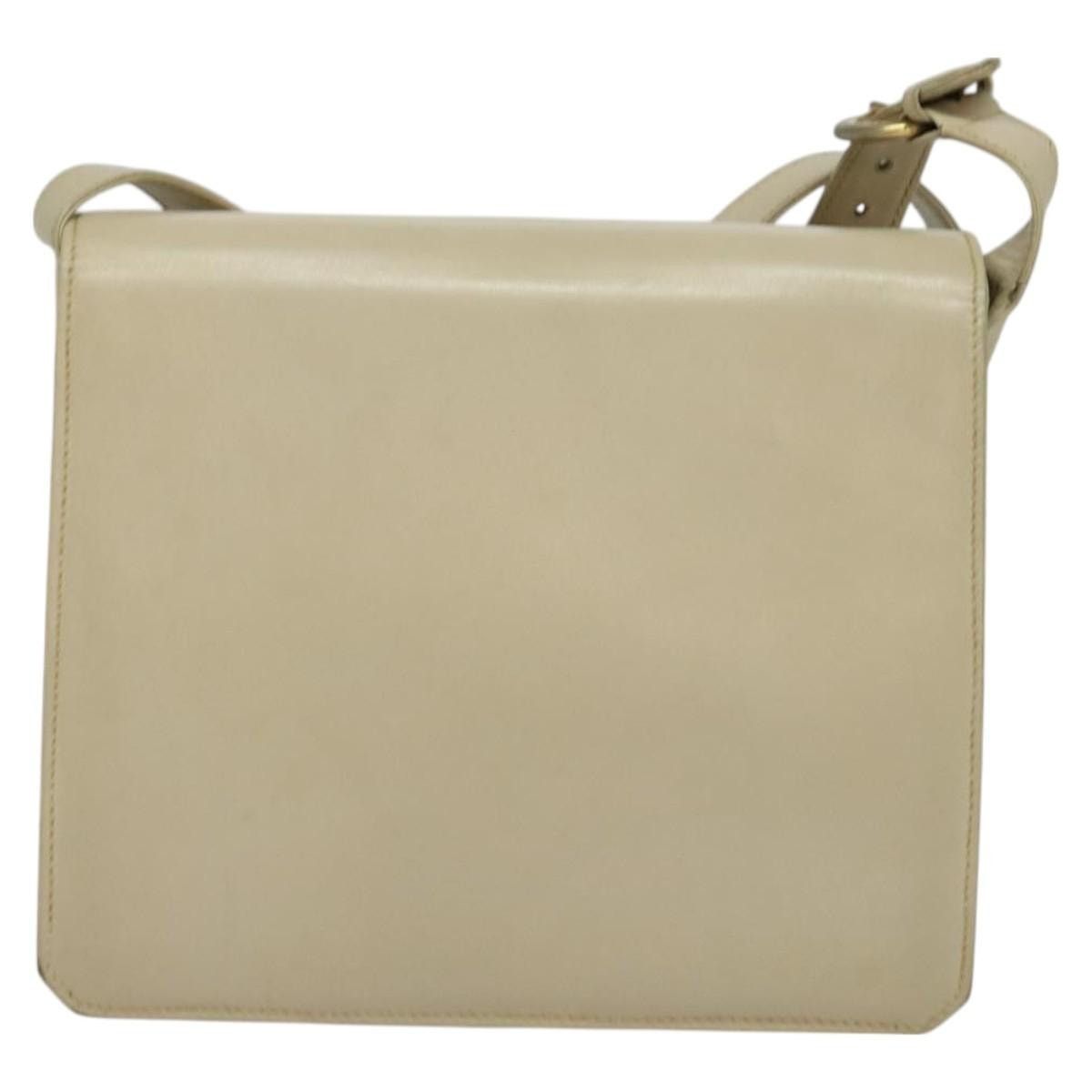 Gucci GUCCI Shoulder Bag Leather Cream Gold Size ONE SIZE - 2 Thumbnail