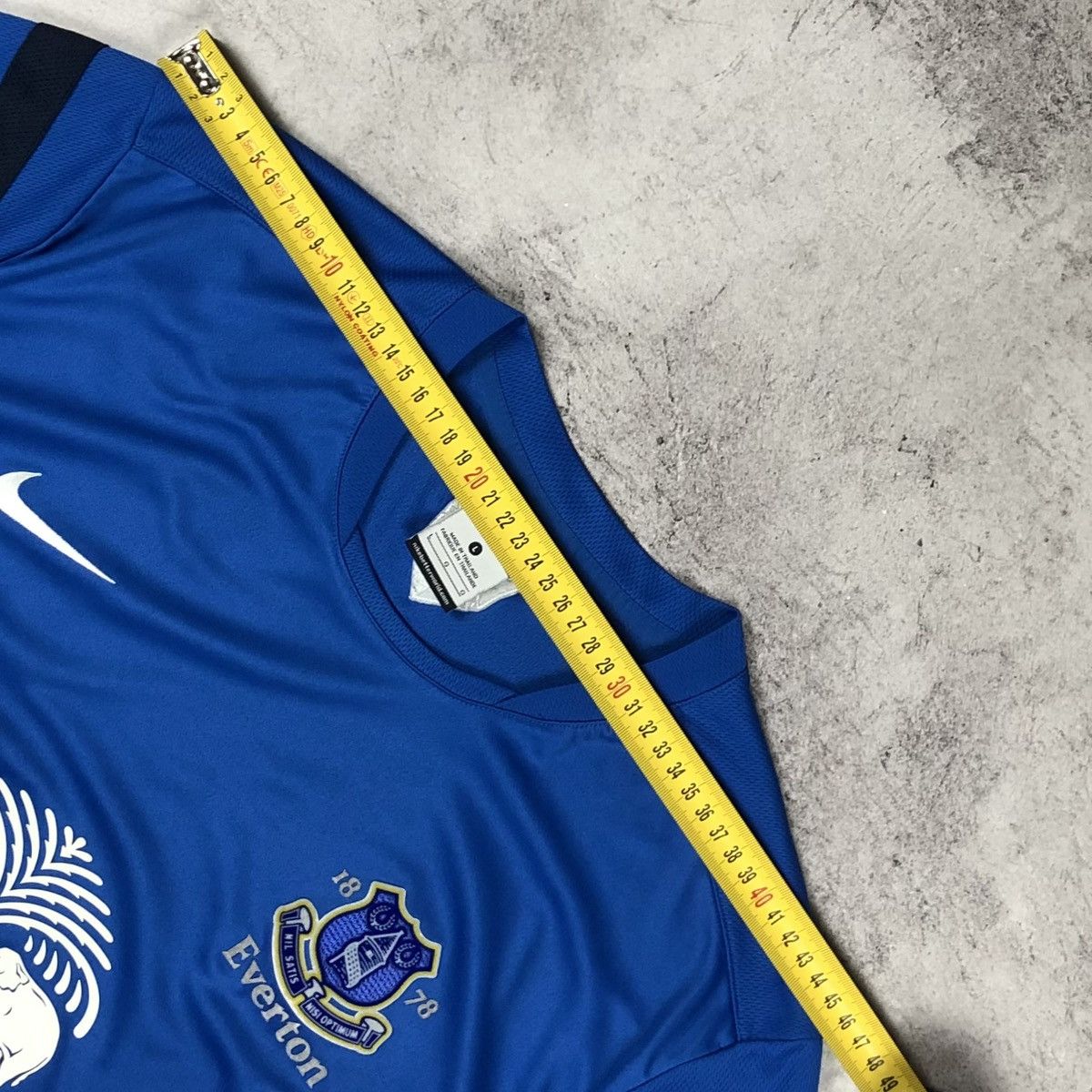 Nike Everton 2012-2013 Nike Training Jersey Size US L / EU 52-54 / 3 - 23 Thumbnail