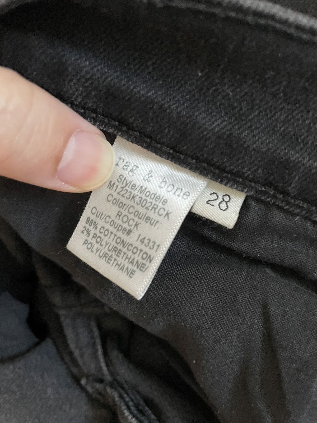 Rag & Bone Rag & Bone Standard Issue Fit 2 slim leg jeans Size US 28 / EU 44 - 9 Thumbnail