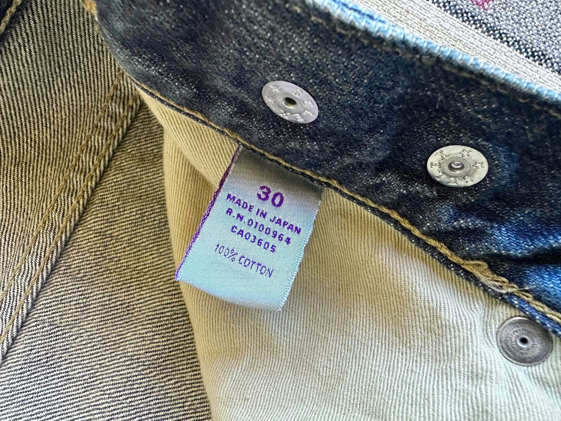 Prps Prps Purple Distressed Oil Heavy Washed Jeans 30 Japan New Size US 30 / EU 46 - 8 Thumbnail