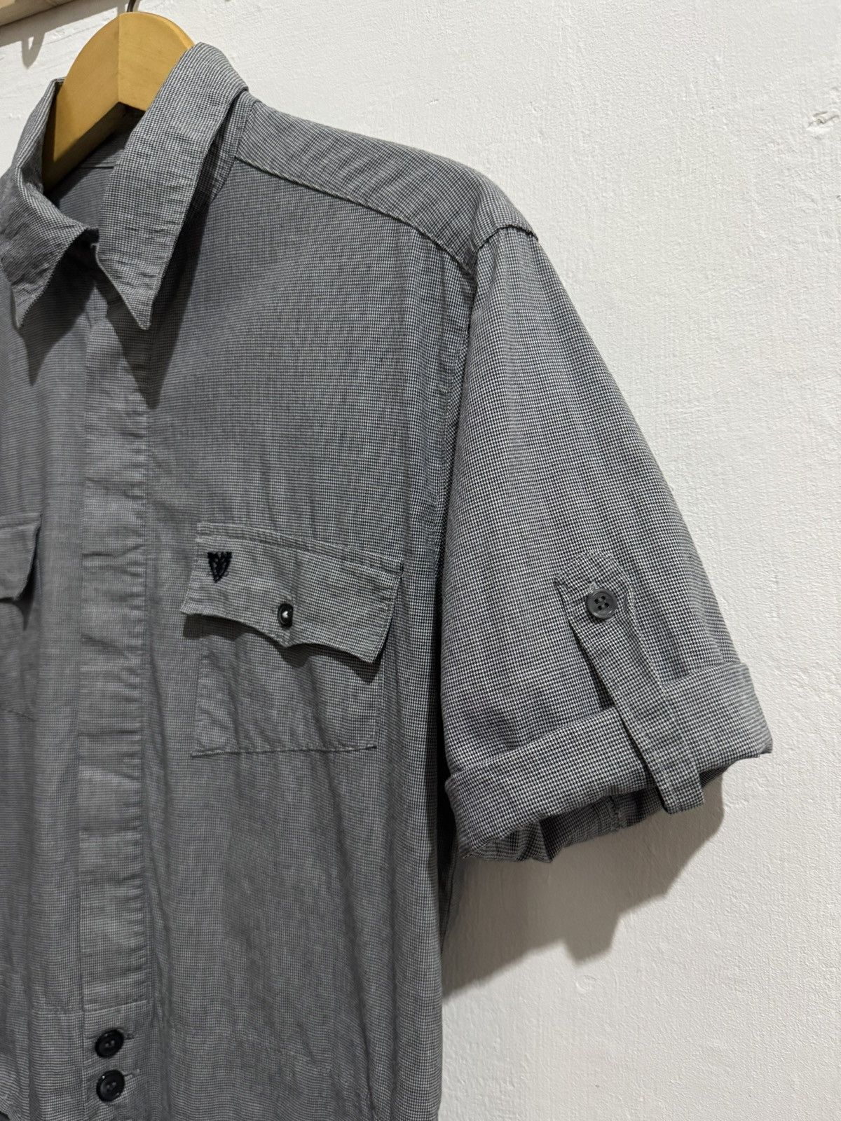 Maison MIHARA YASUHIRO MIHARAYASUHIRO BUCKLE BACK AVANT GARDE SHIRT Size L / US 10 / IT 46 - 6 Thumbnail