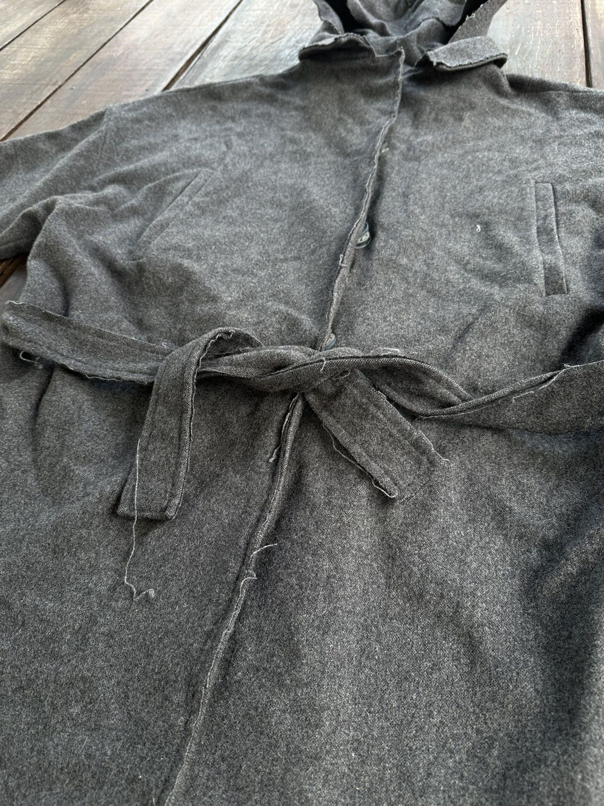 Acne Studios × Vintage Acne coat wool hooded Size L / US 10 / IT 46 - 2 Thumbnail