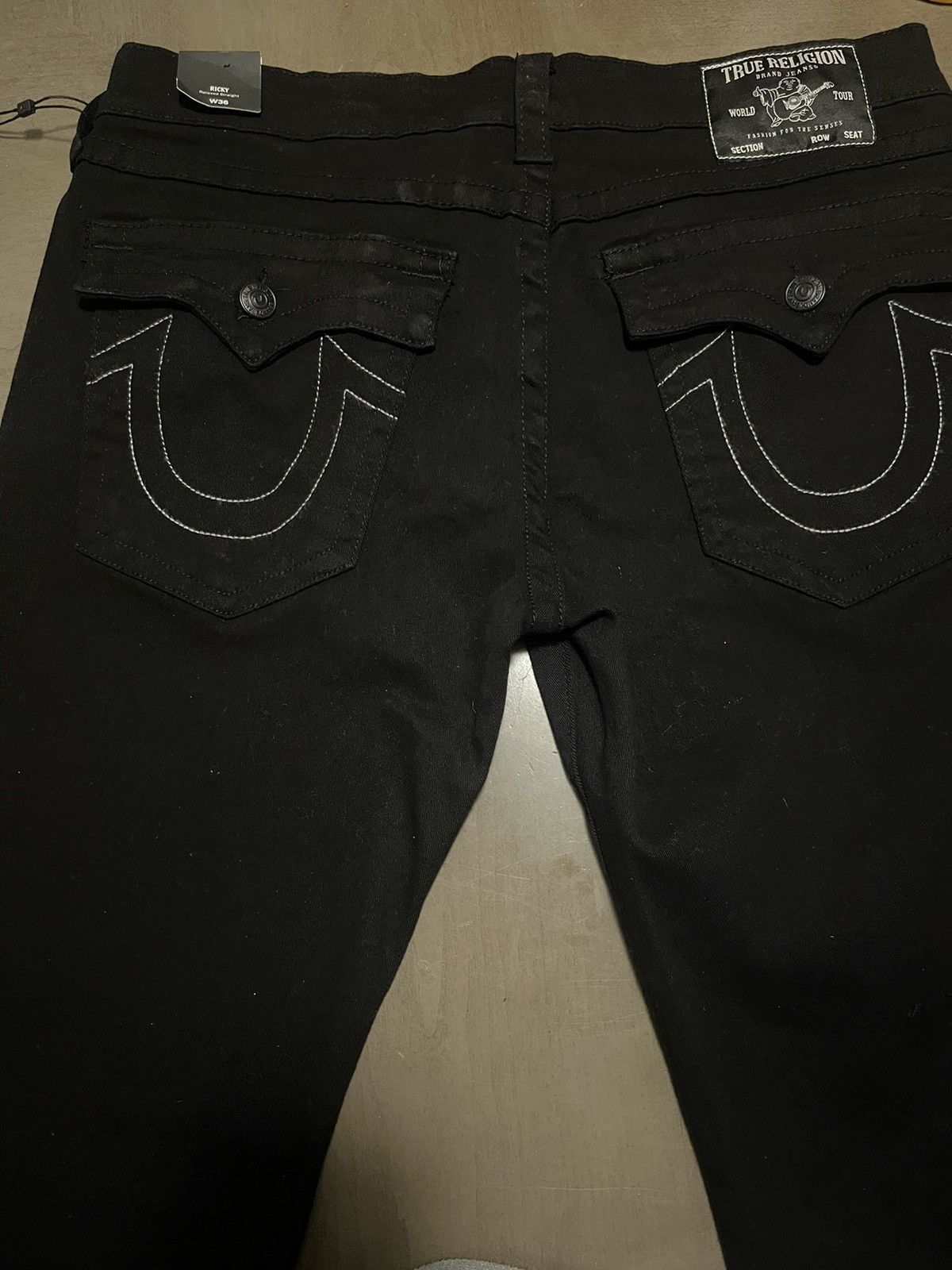 image of Black True Religion Brand Jeans, Men's (Size 36)