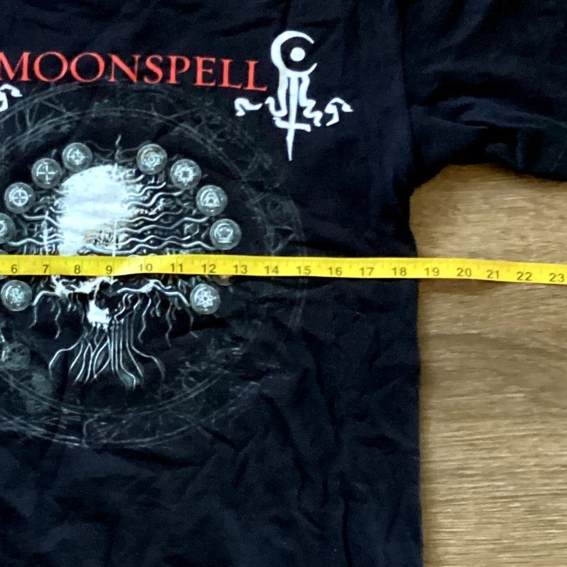 Delta Vtg 90s Moonspell 'What Gets Inside Us" Tee Size US XL / EU 56 / 4 - 2 Thumbnail