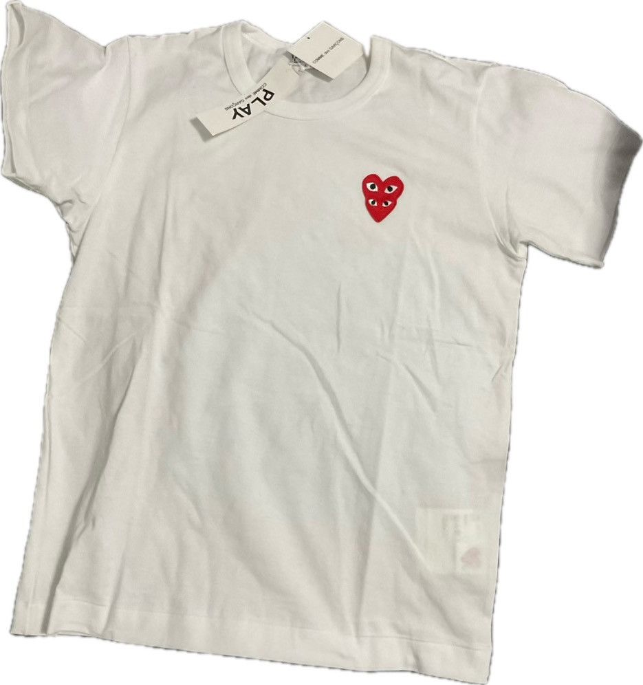 Comme des Garcons PLAY Come Des garçon play double heart Size S / US 4 / IT 40 - 1 Thumbnail