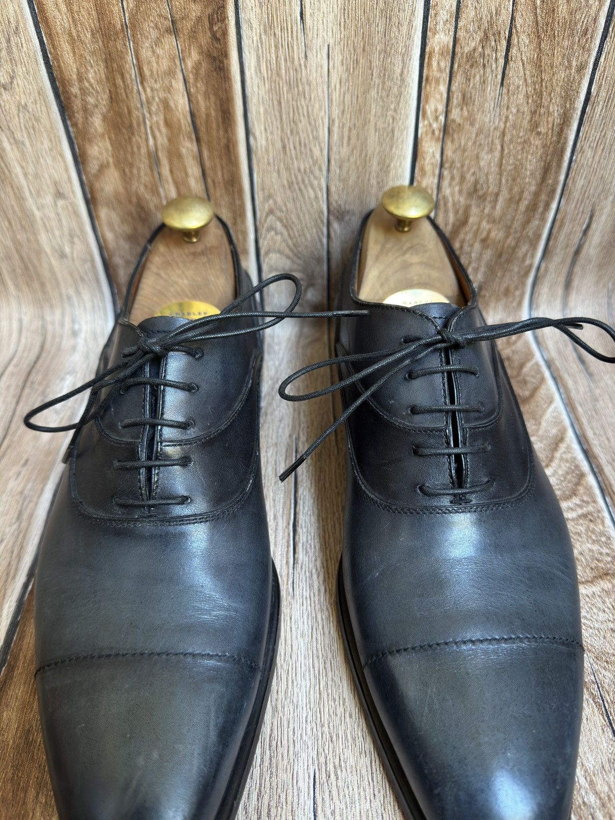 Berluti Richelieu patina leather oxford Size US 8.5 / EU 41-42 - 8 Thumbnail
