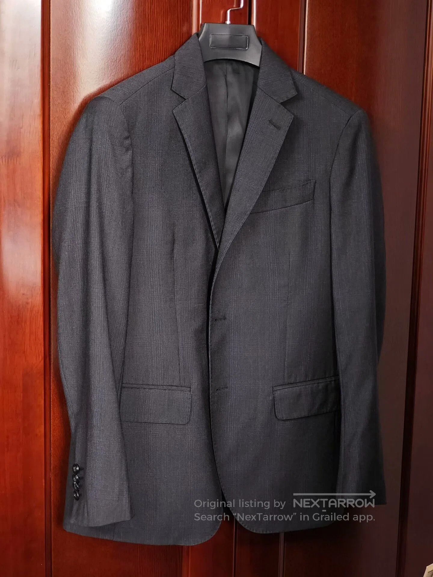 Orazio Luciano Italian Wool Half-Canvas Suit Jacket. Size US S / EU 44-46 / 1 - 1 Thumbnail