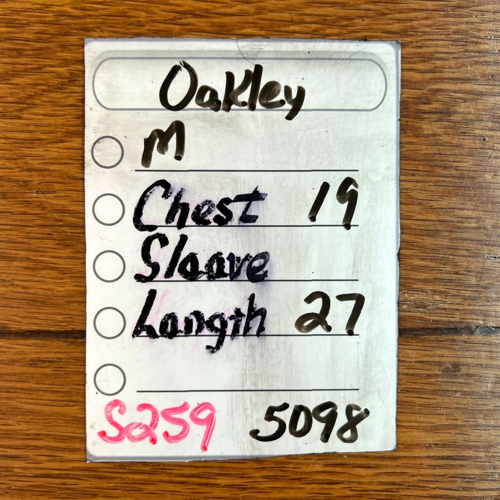 Oakley Oakley Mens Regular Fit Short Sleeves Crew Neck Pullover White T Shirt Size M Size US M / EU 48-50 / 2 - 6 Thumbnail