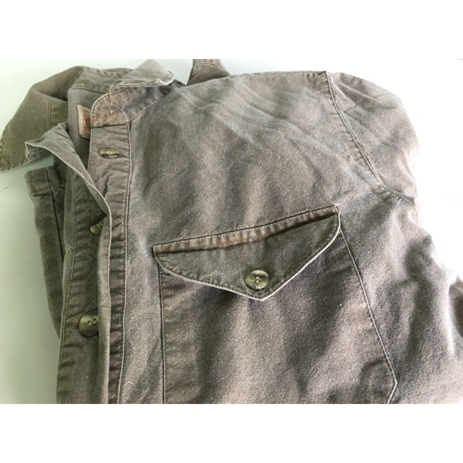Banana Republic VINTAGE Banana Republic Jumpsuit Safari Coverall Beige Khaki Women Size S 80s Cotton Size 28" / US 6 / IT 42 - 2 Thumbnail